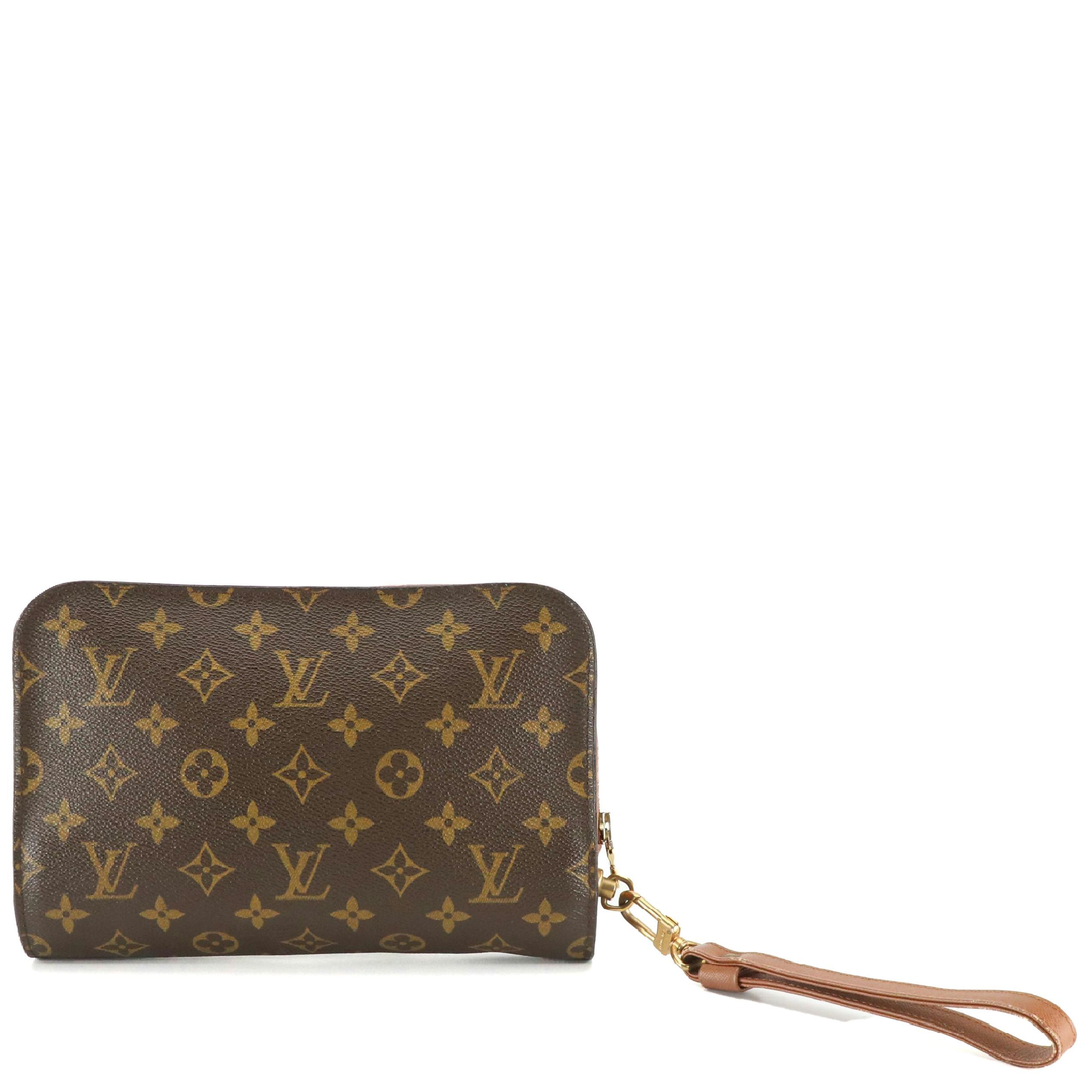 Louis Vuitton Orsay Wristlet Clutch in Monogram Canvas