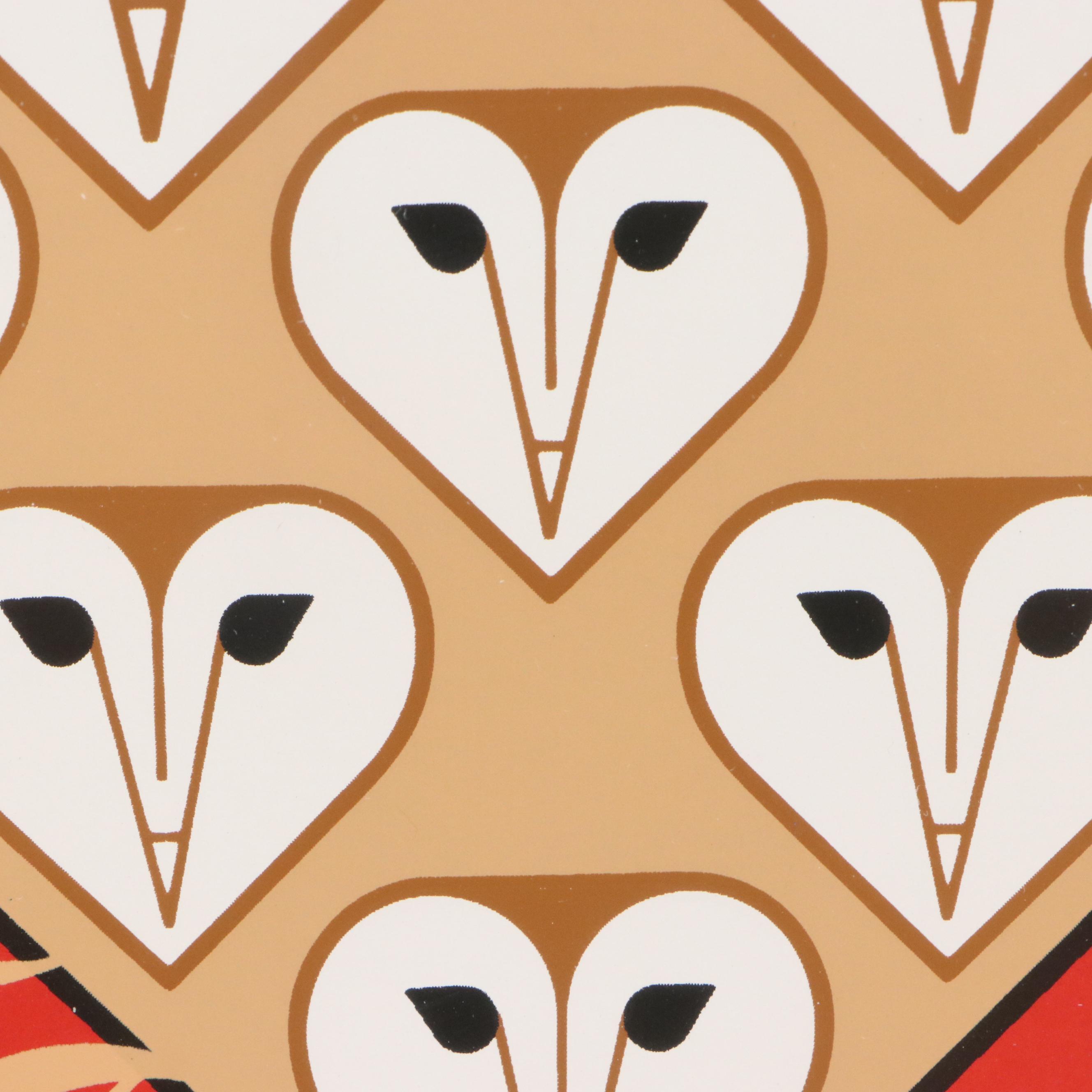 Charley Harper Serigraph "Vowlentine," 1984