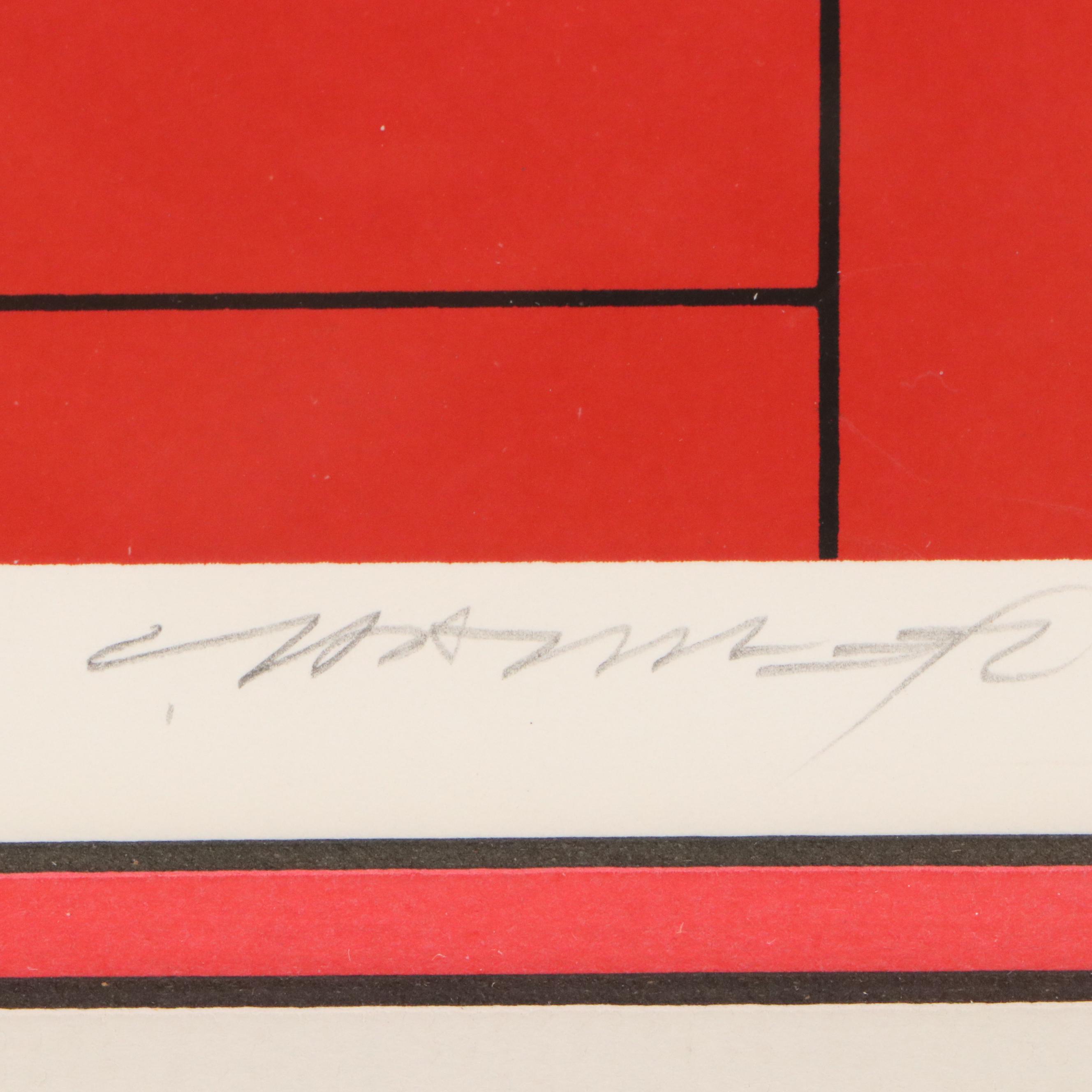 Charley Harper Serigraph "Vowlentine," 1984