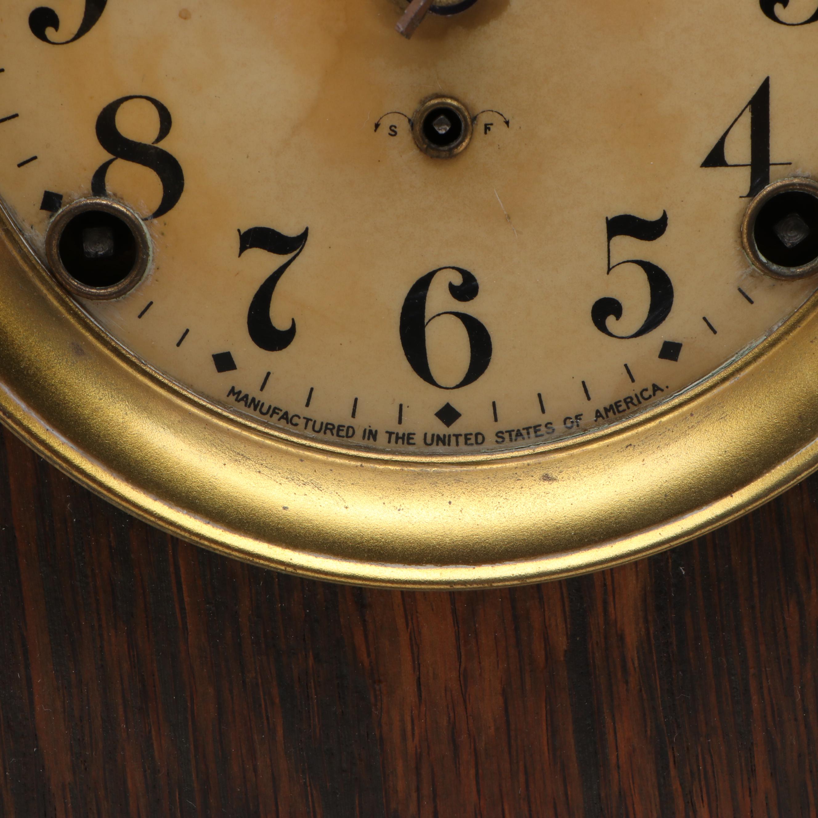 Seth Thomas Wooden Mantel Clock