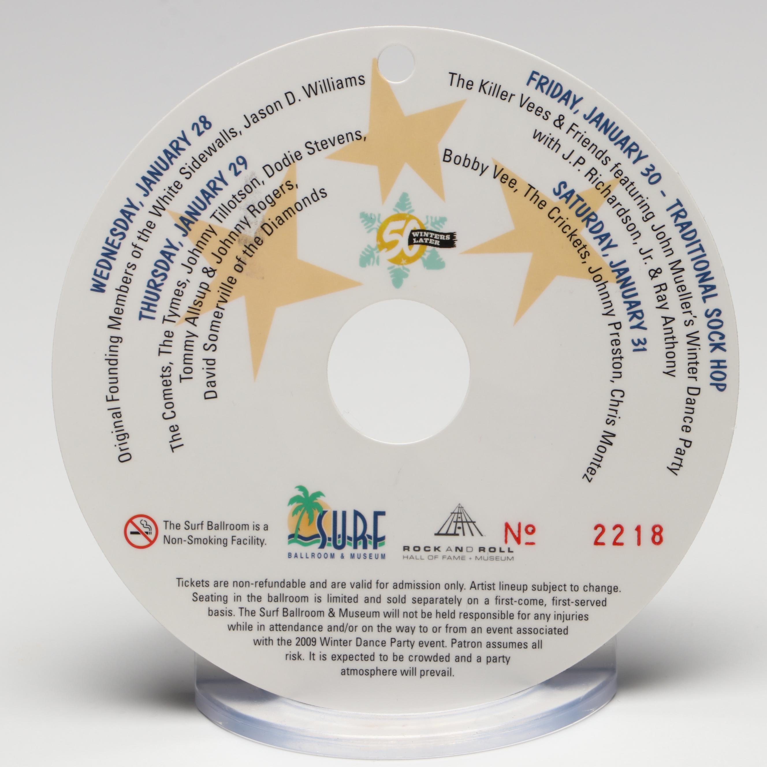 Beach Boys, Fleetwood Mac, Ricky Nelson with Other Tickets, T-Shirt and More