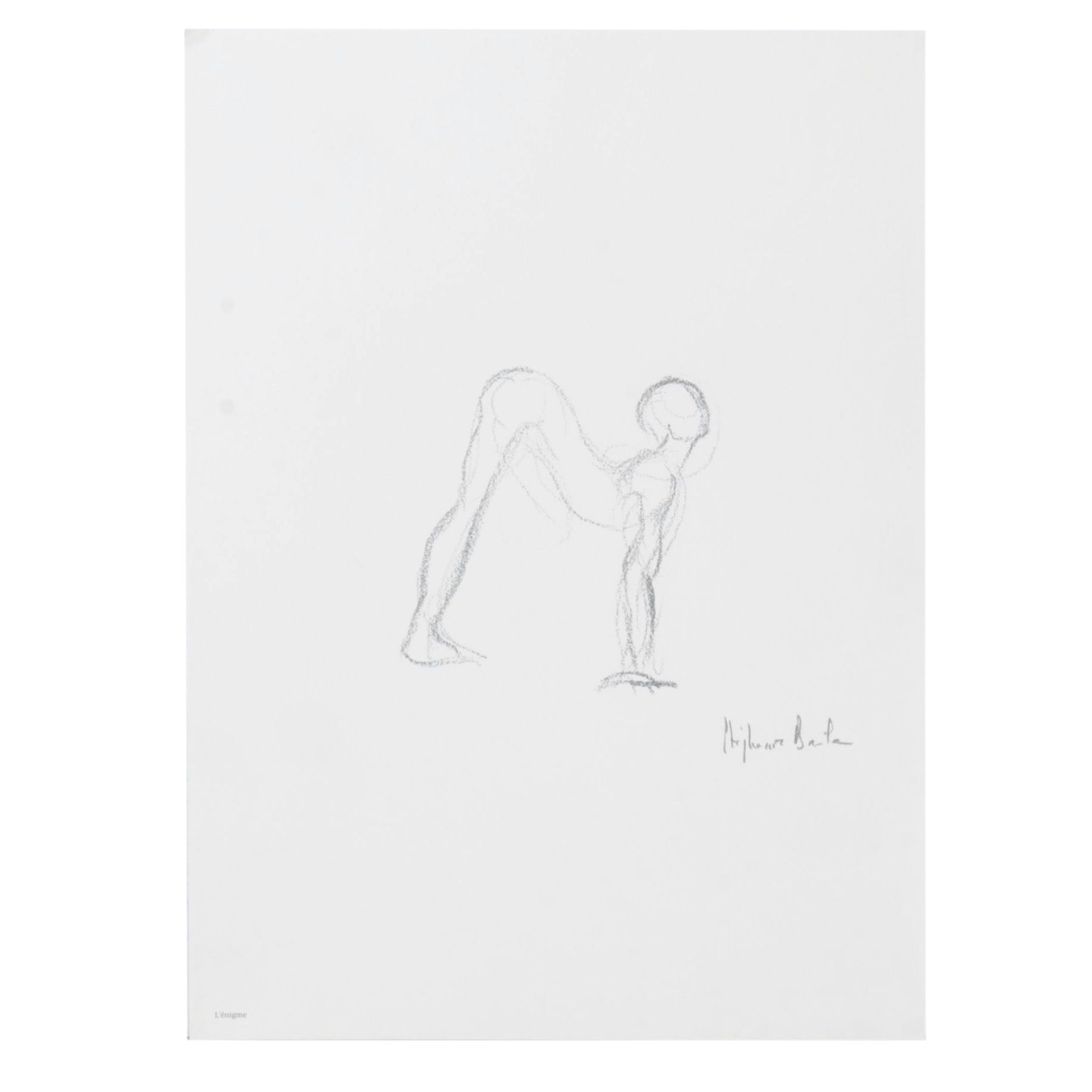 Stéphanie Barba Photogravure "L'énigme" from "Le Sacre du Printemps"