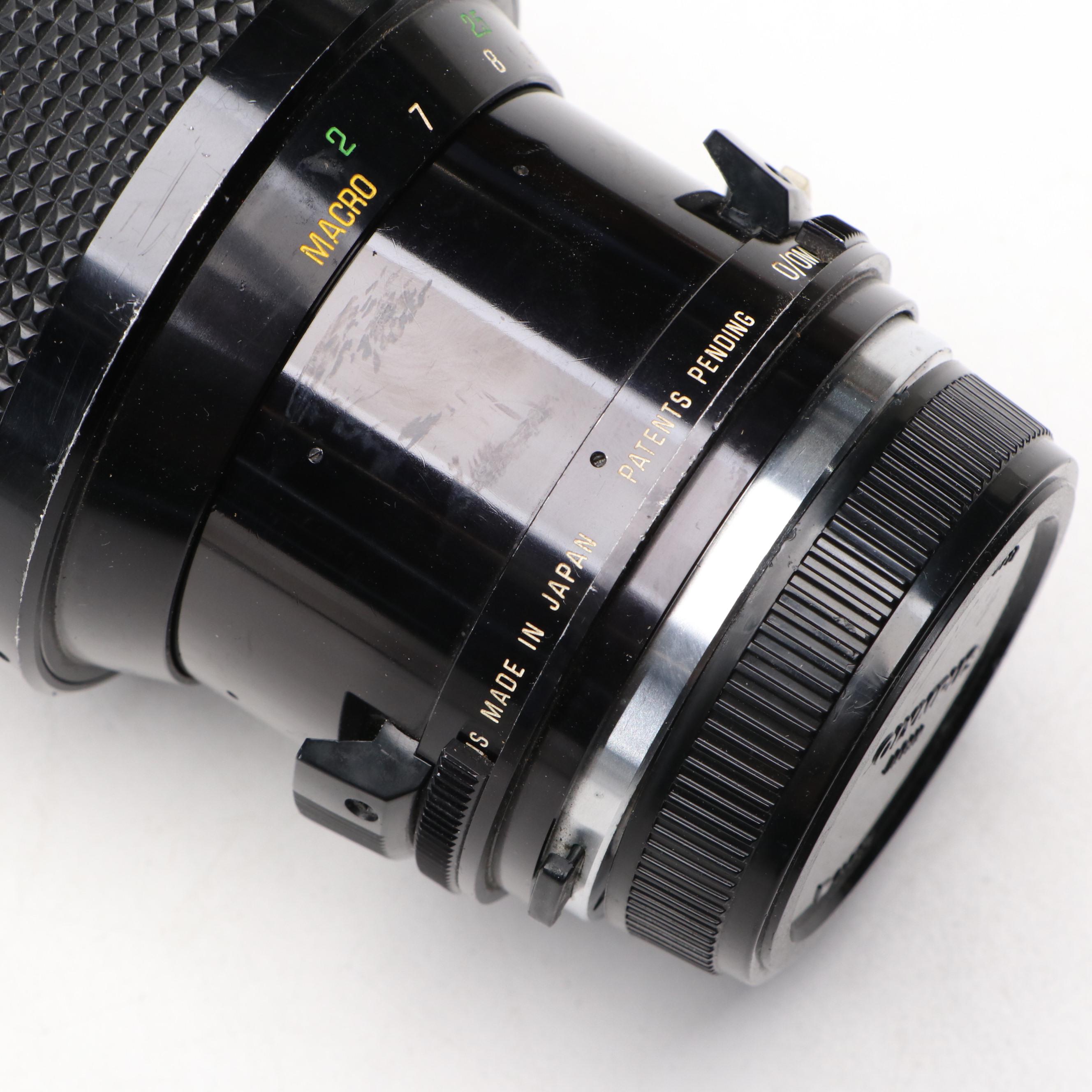 Autofocus 660, Sun 600 Polaroid Cameras, Agfa 2008 and Vivitar Series 1 Lens