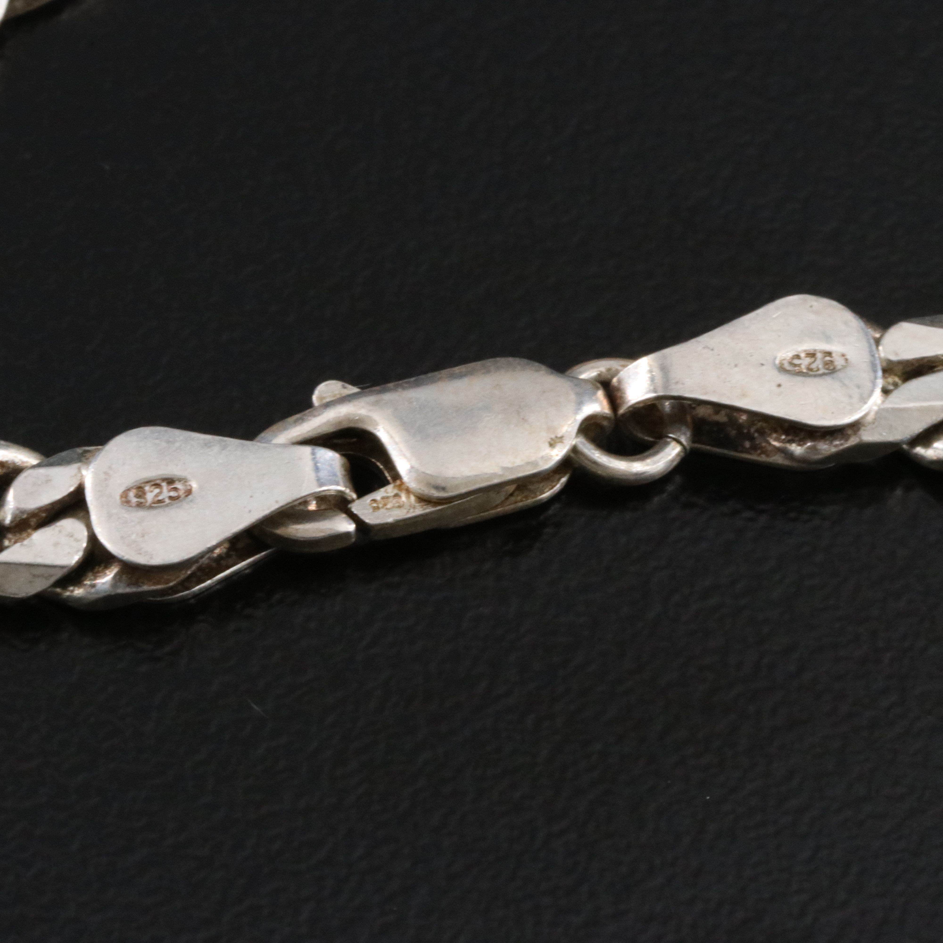 Sterling Silver Figaro Chain