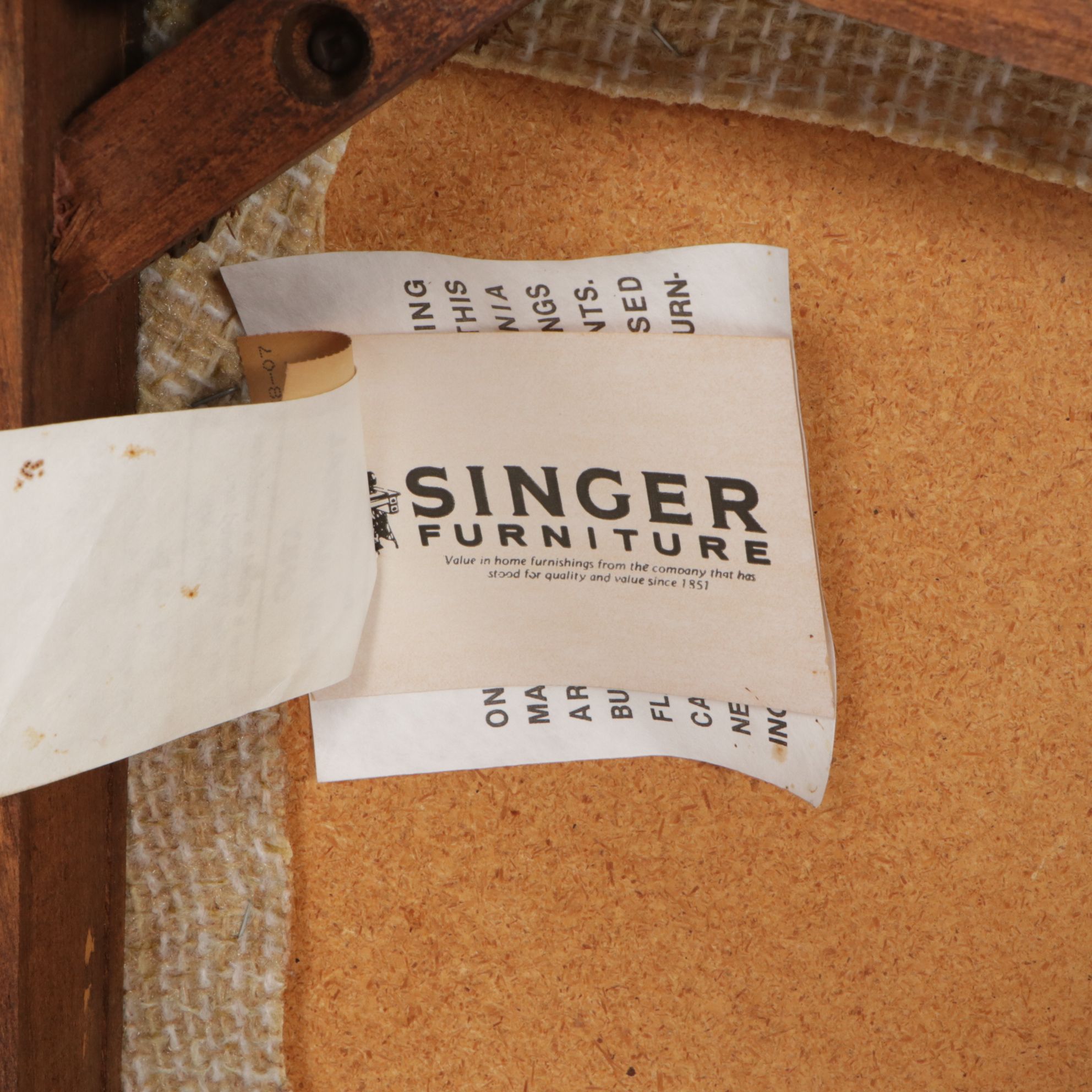 Pair of Singer Cane-Back Dining Chairs