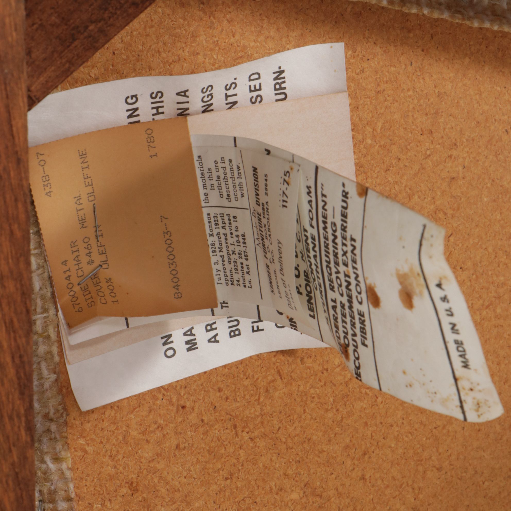 Pair of Singer Cane-Back Dining Chairs