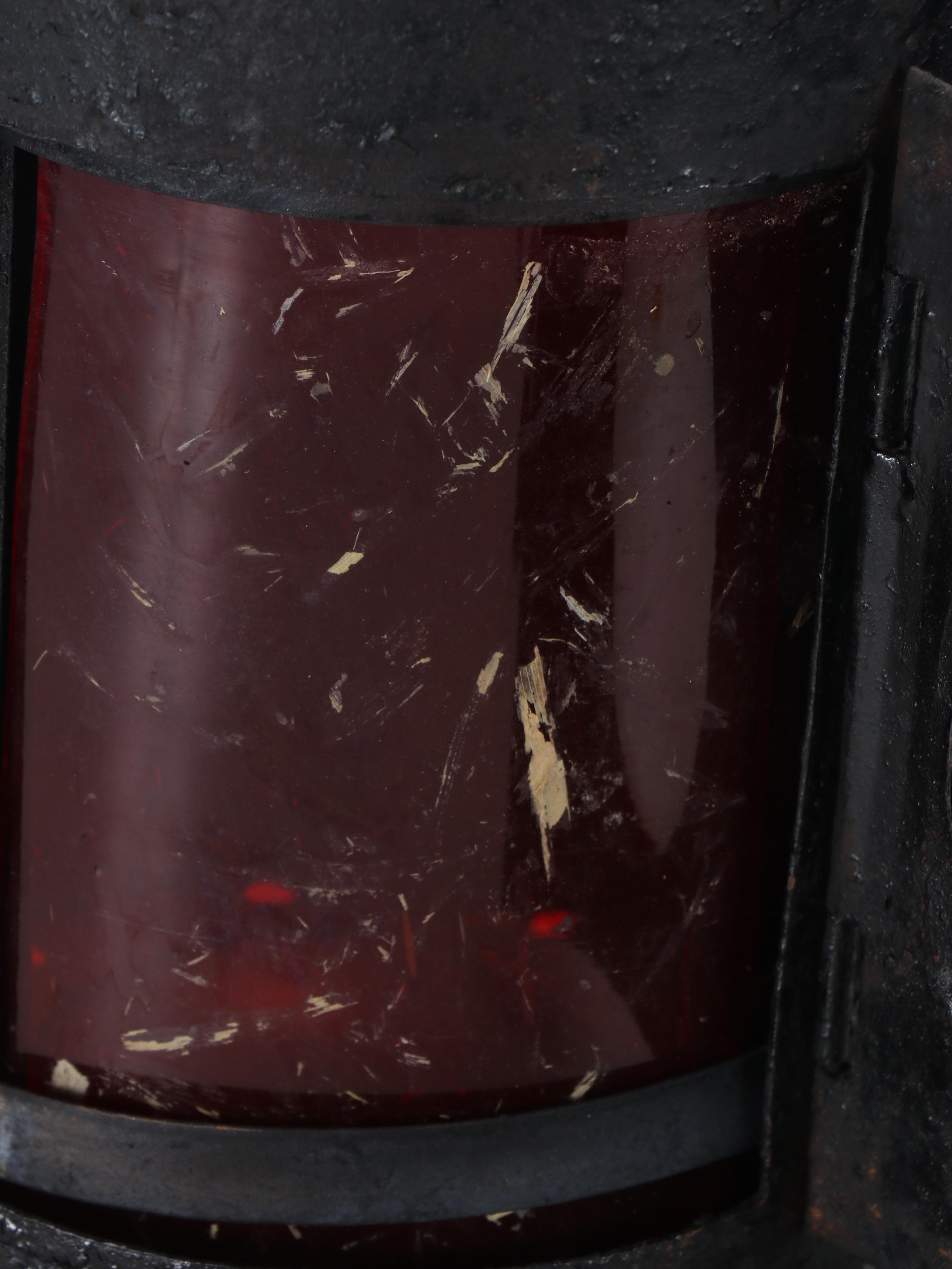 Set of Four Railroad Signal Lamps