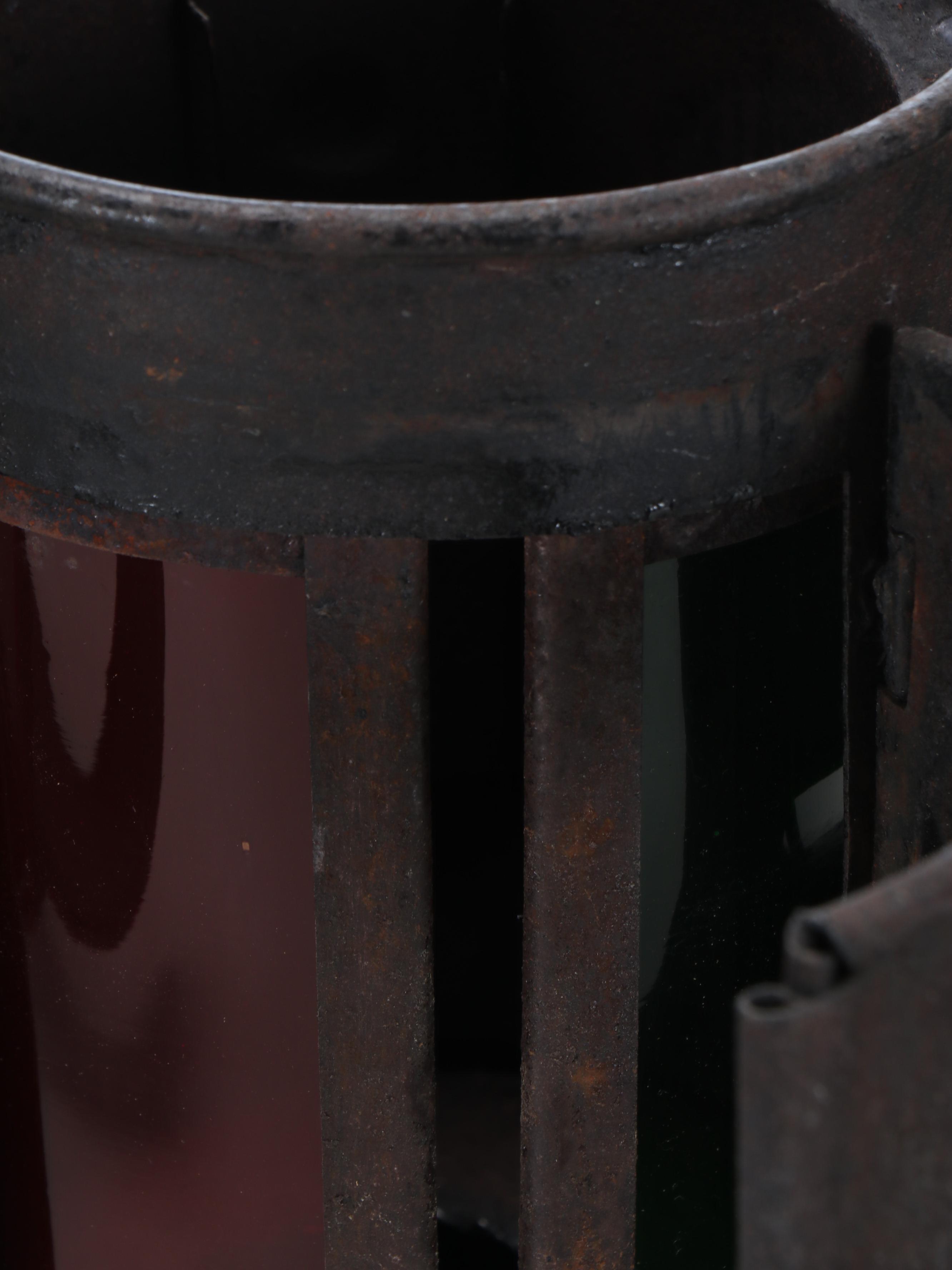 Set of Four Railroad Signal Lamps