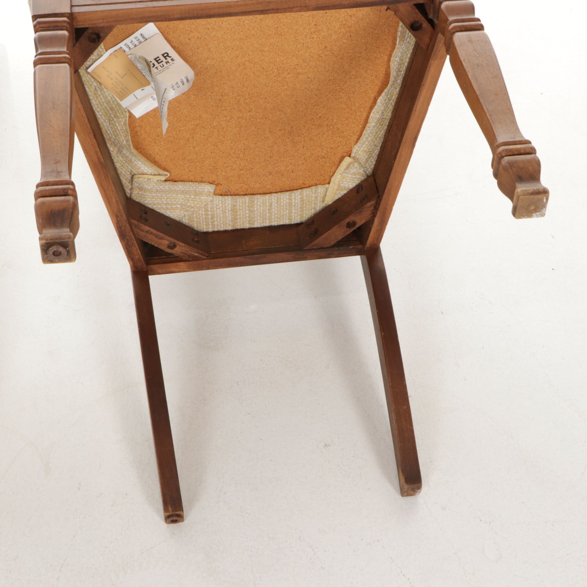 Pair of Singer Cane-Back Dining Chairs