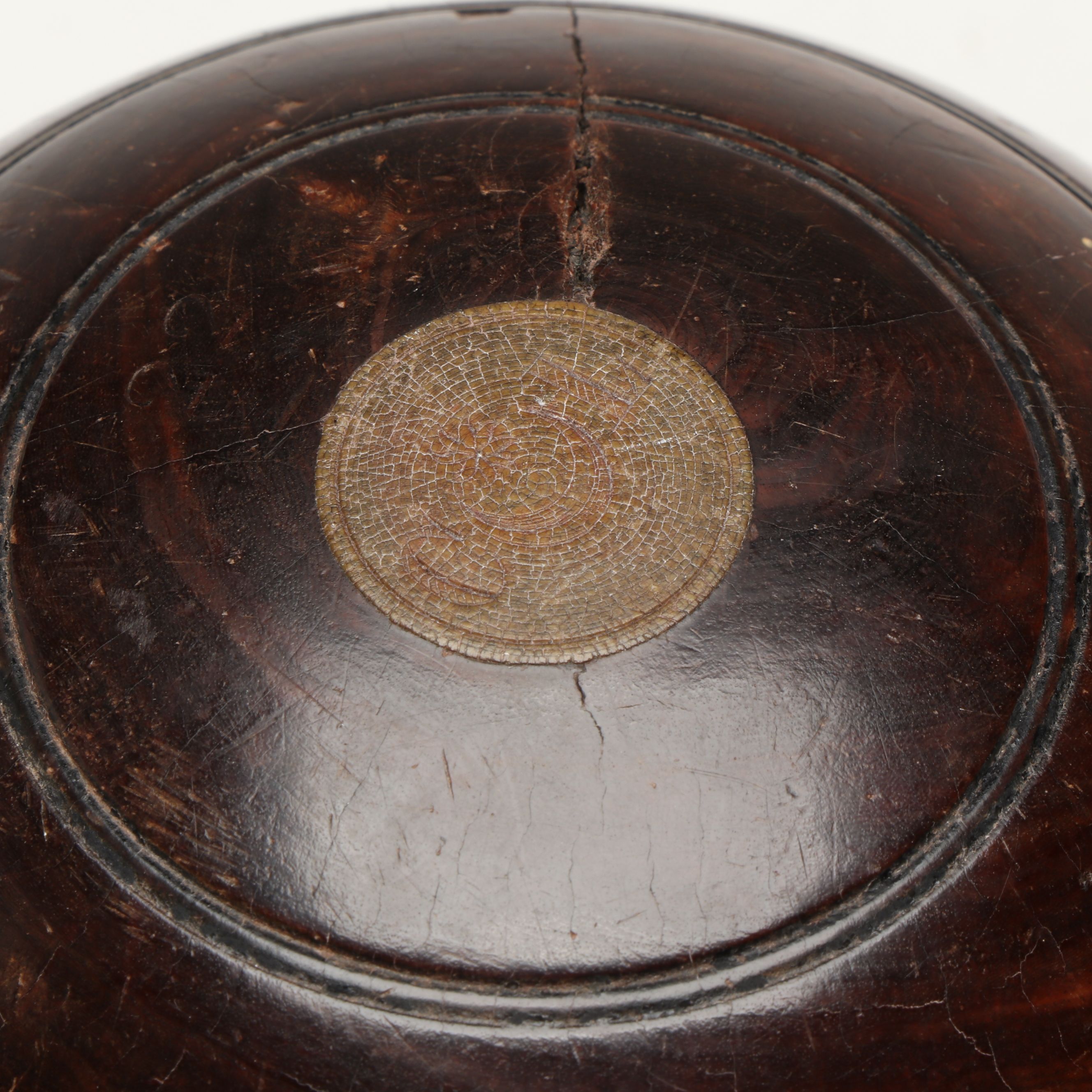 E.J. Riley Lignum Vitae Lawn Bowling Balls, 1927