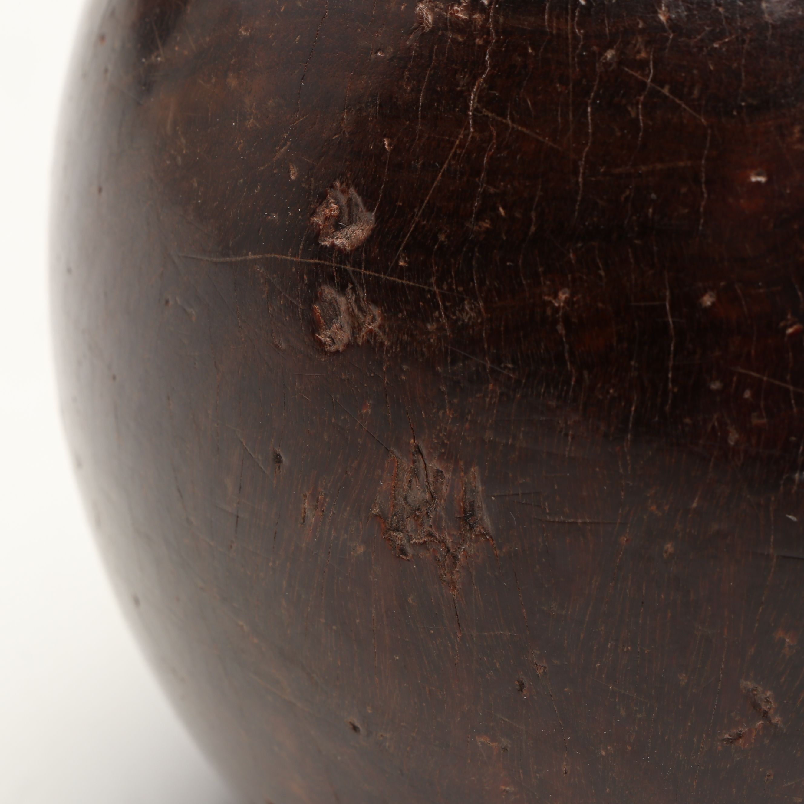 E.J. Riley Lignum Vitae Lawn Bowling Balls, 1927