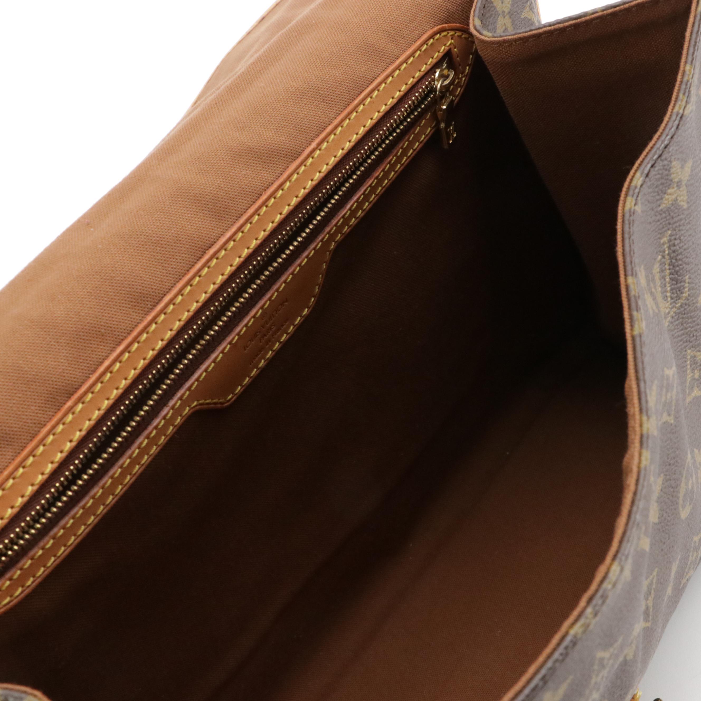 Louis Vuitton Beverly GM Briefcase in Monogram Canvas and Vachetta Leather