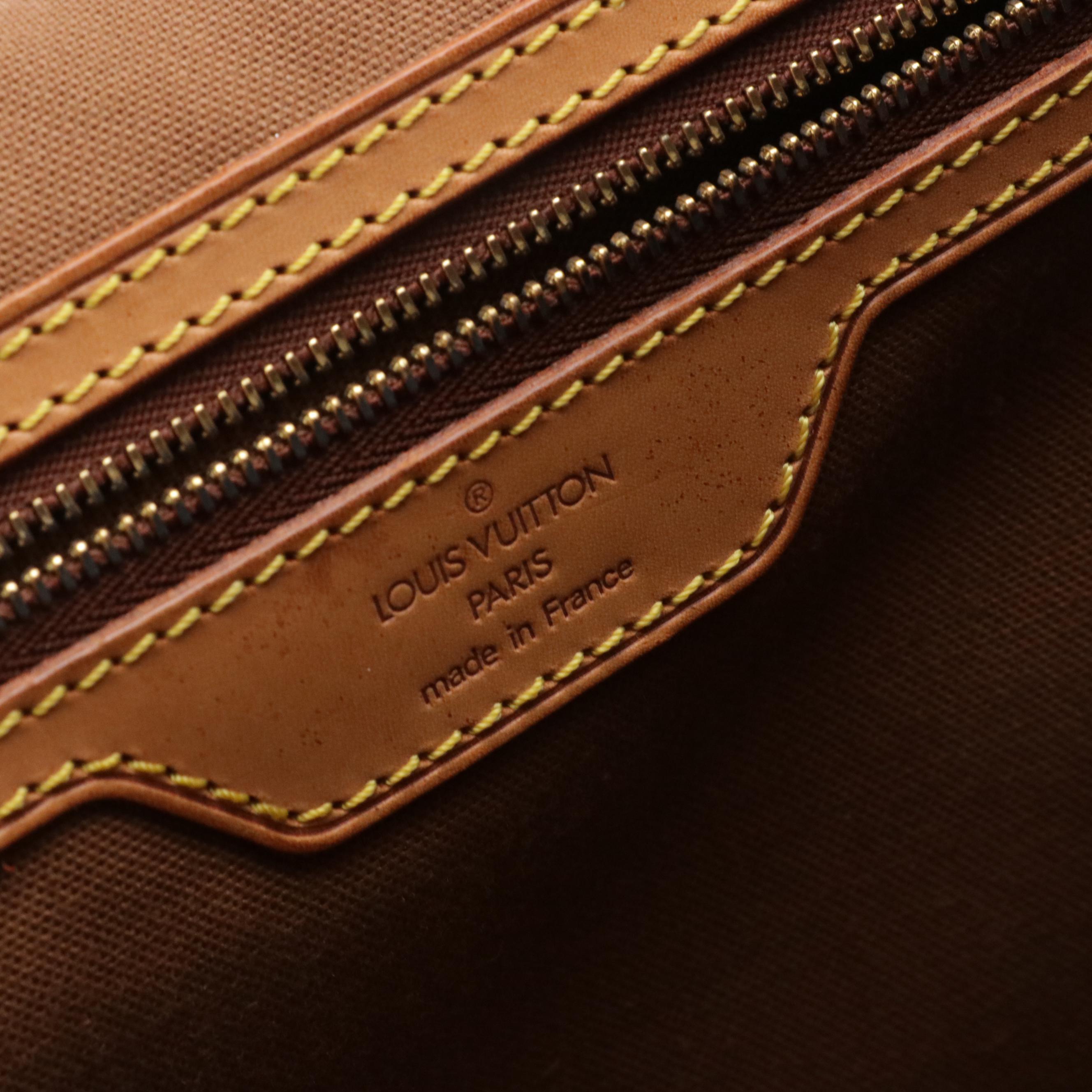 Louis Vuitton Beverly GM Briefcase in Monogram Canvas and Vachetta Leather