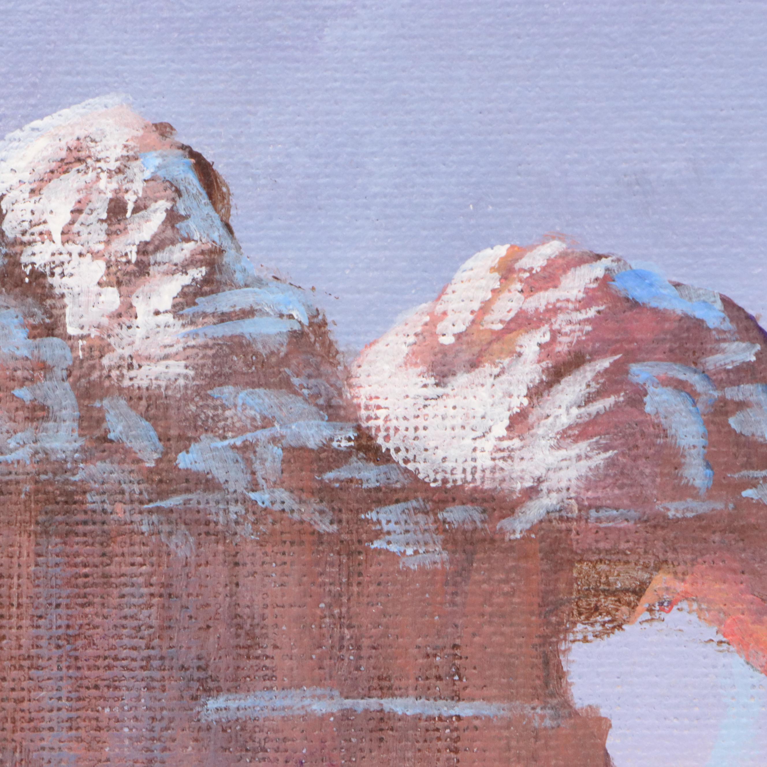 Johnny Yazzie Acrylic Paintings of Southwest Scenery, 2004