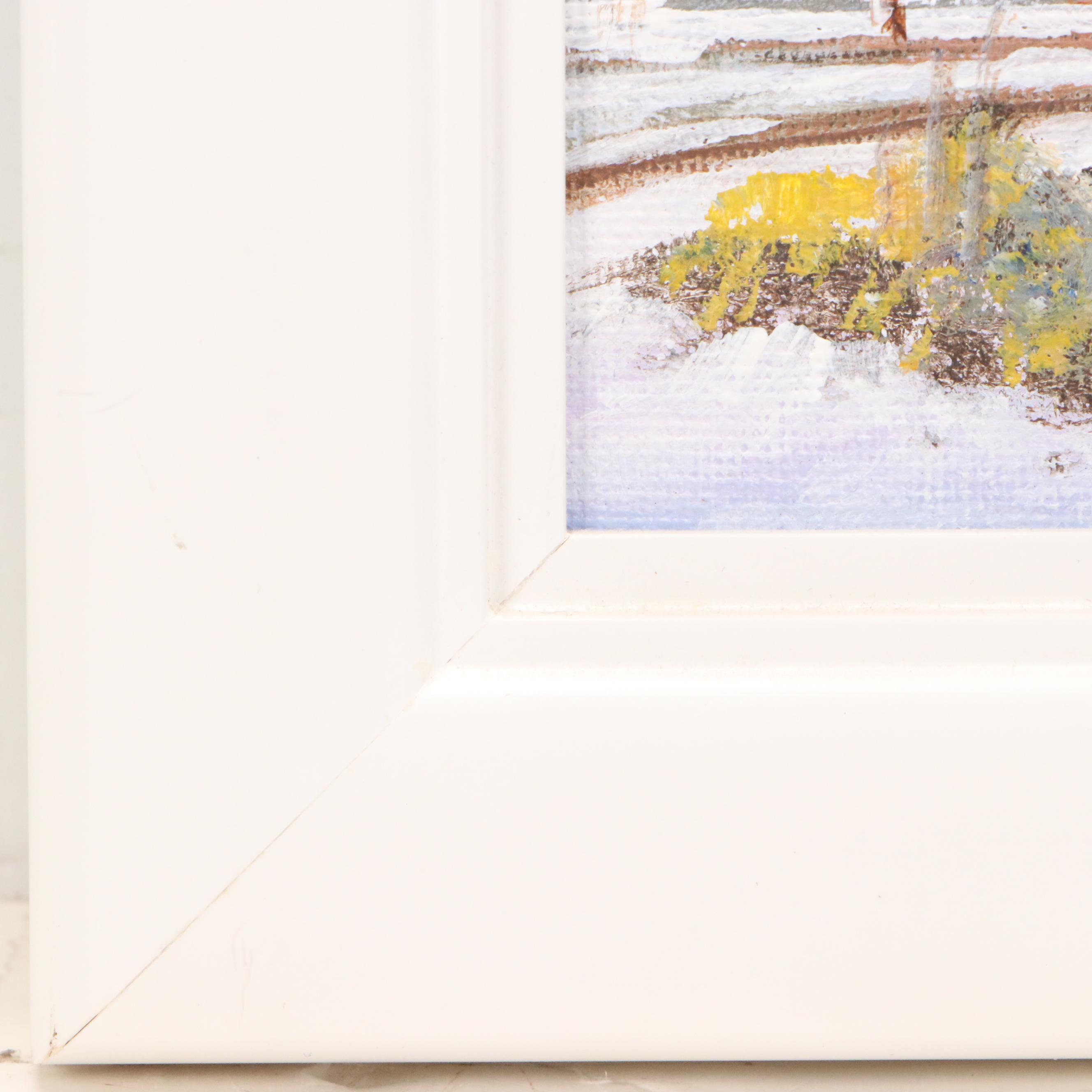 Johnny Yazzie Acrylic Paintings of Southwest Scenery, 2004