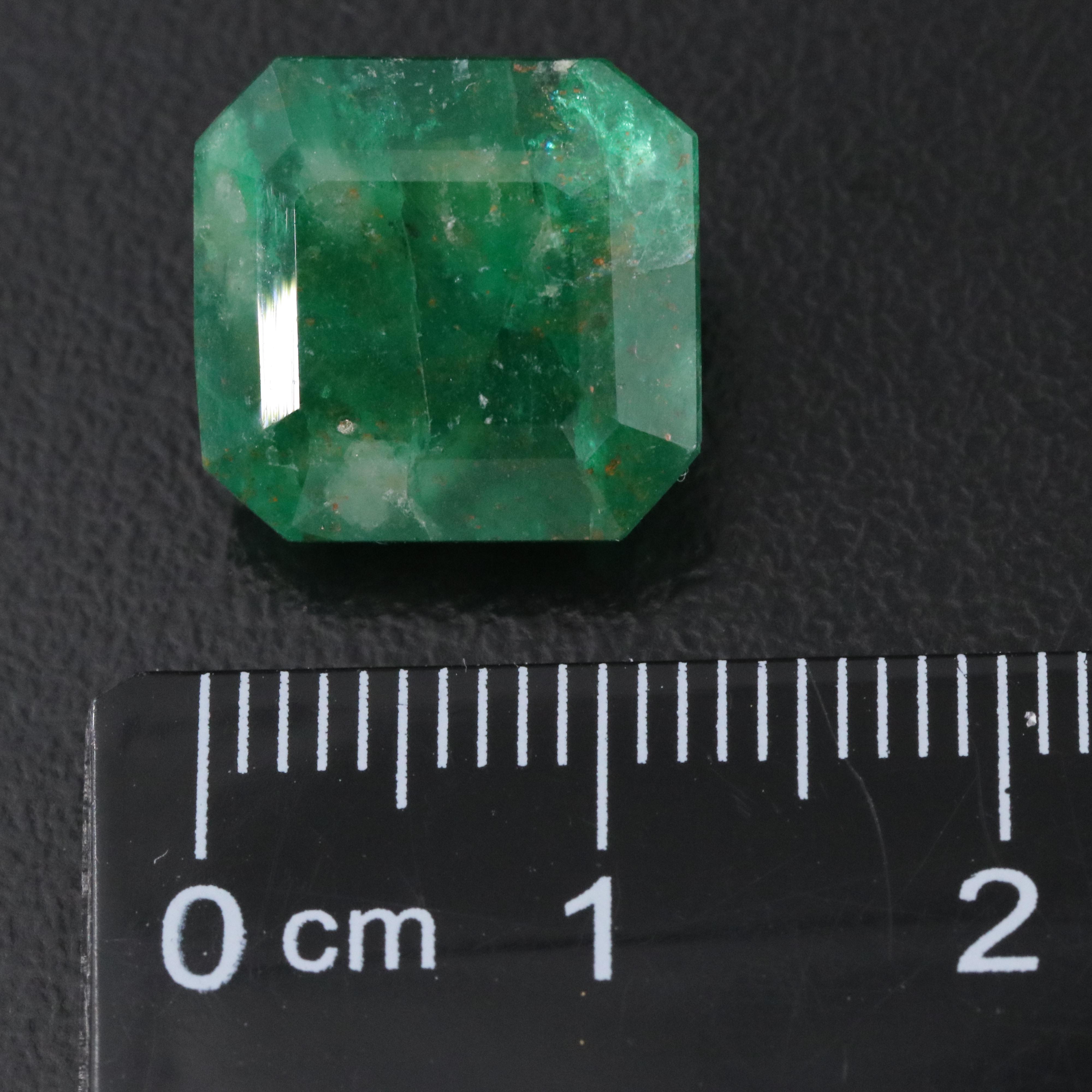 Loose 9.26 CT Emerald