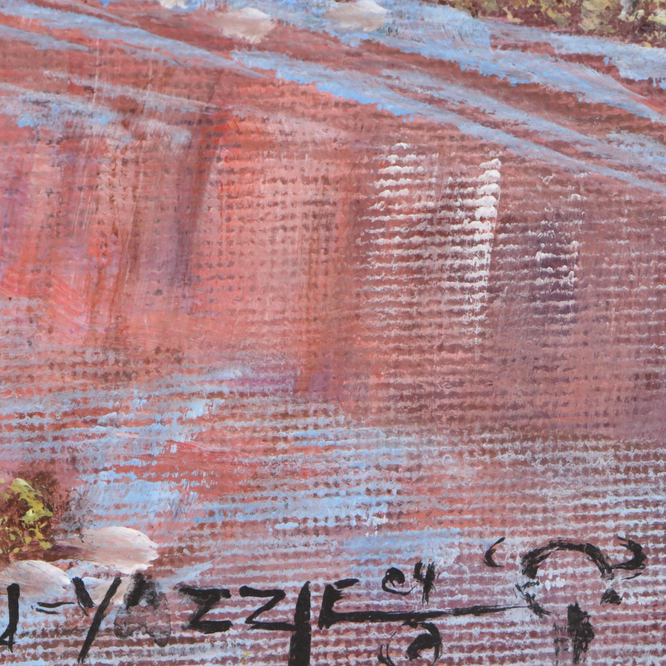 Johnny Yazzie Acrylic Paintings of Southwest Scenery, 2004