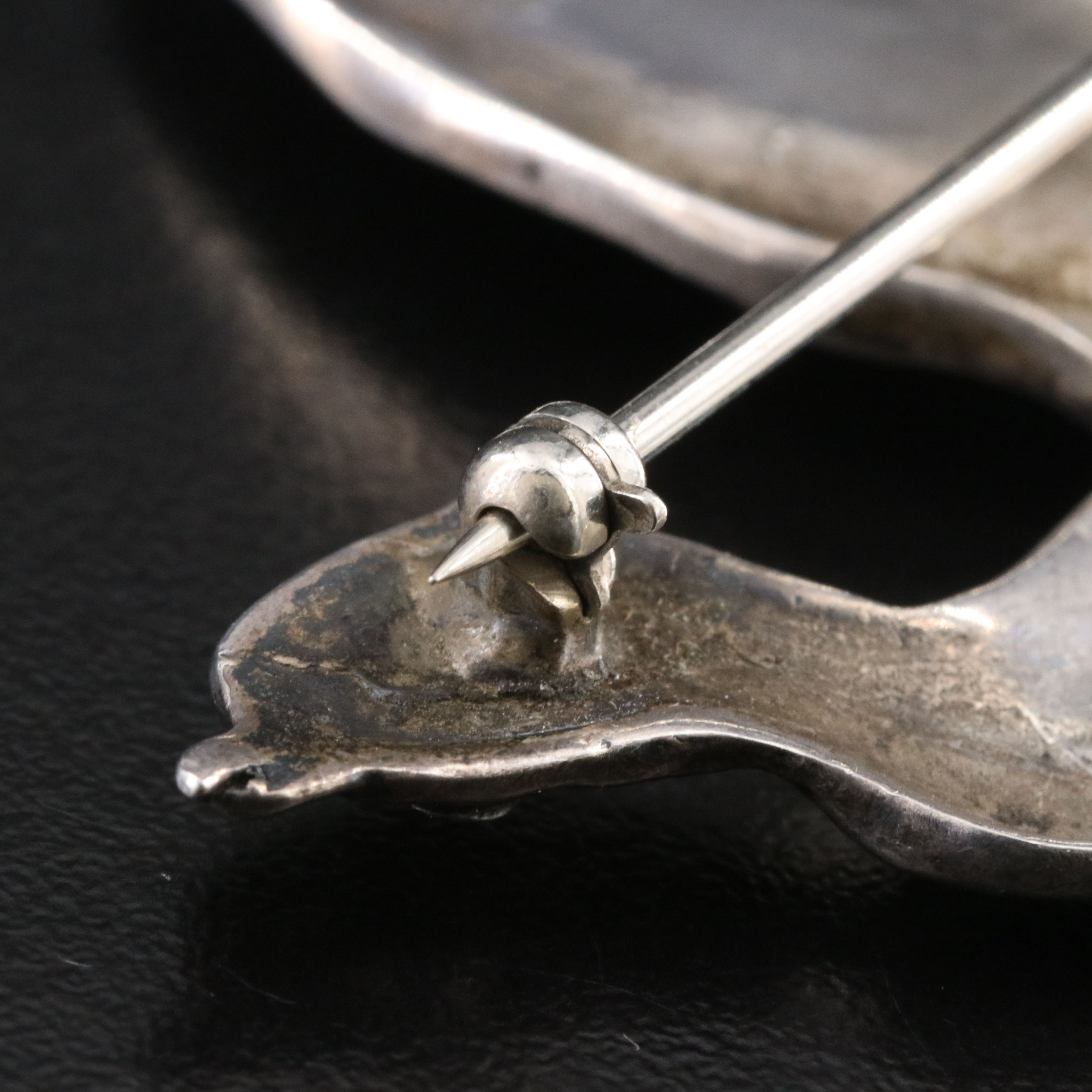 Sterling Pheasant Brooch