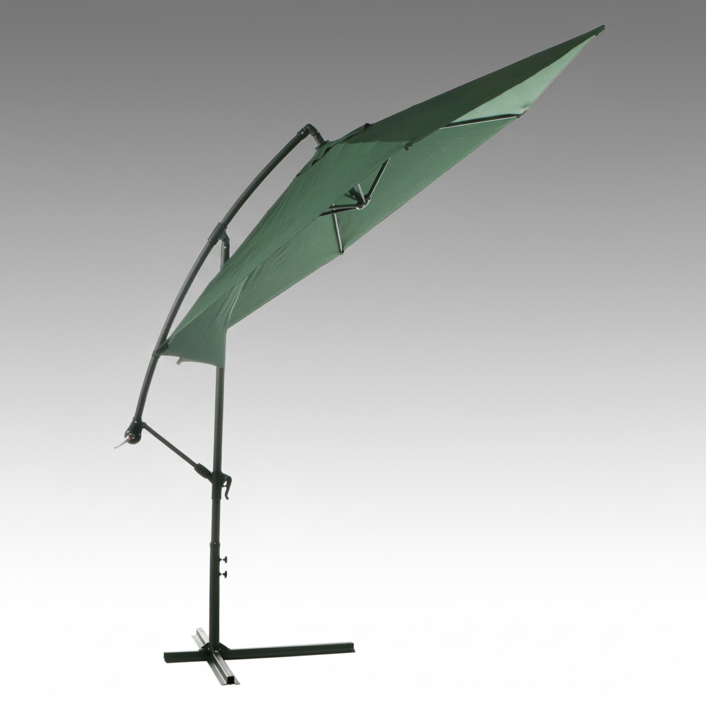 Bond 10' Offset Patio Umbrella with Stand