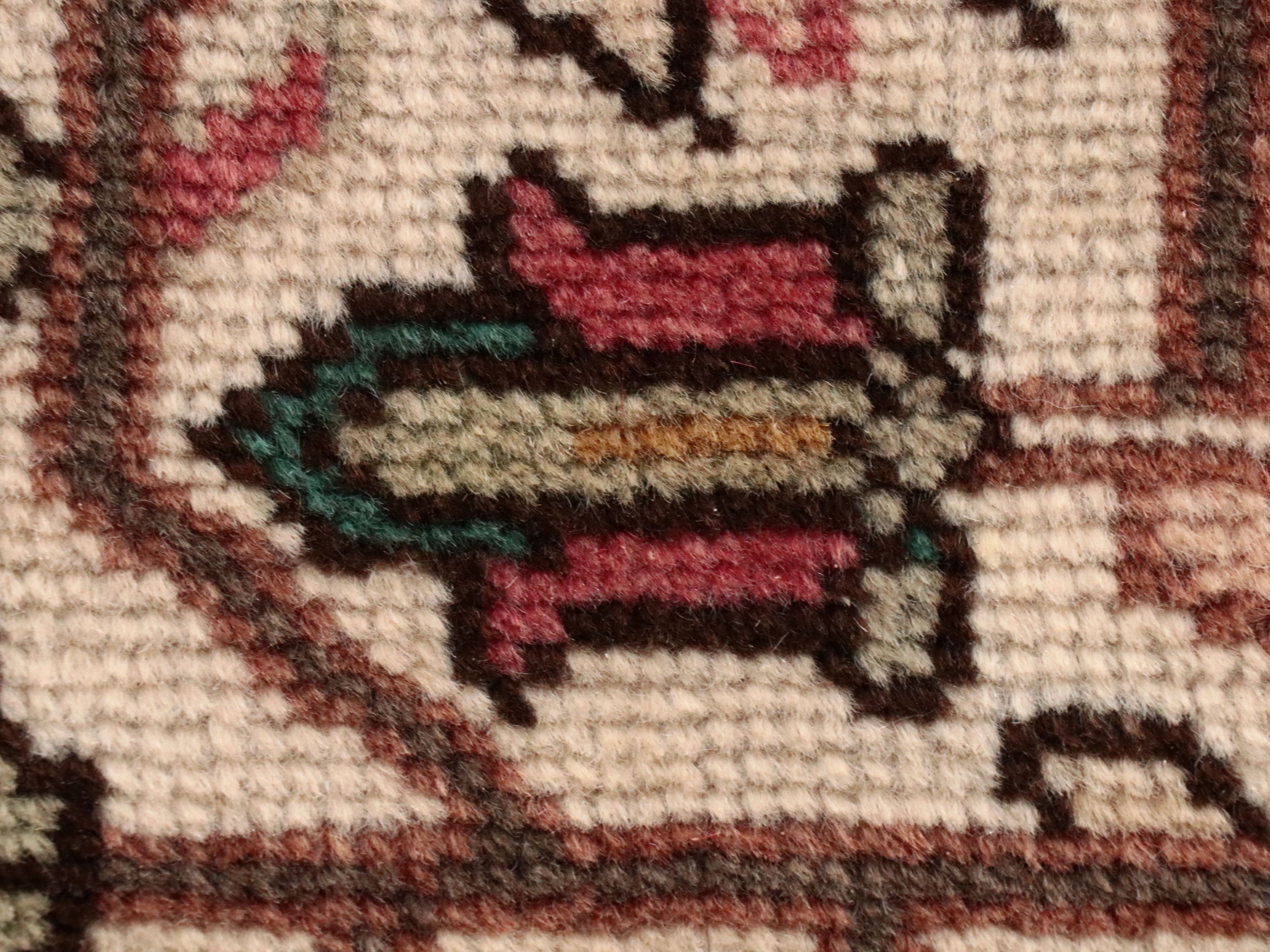 9'8 x 12'9 Hand-Knotted Persian Tabriz Room Sized Rug