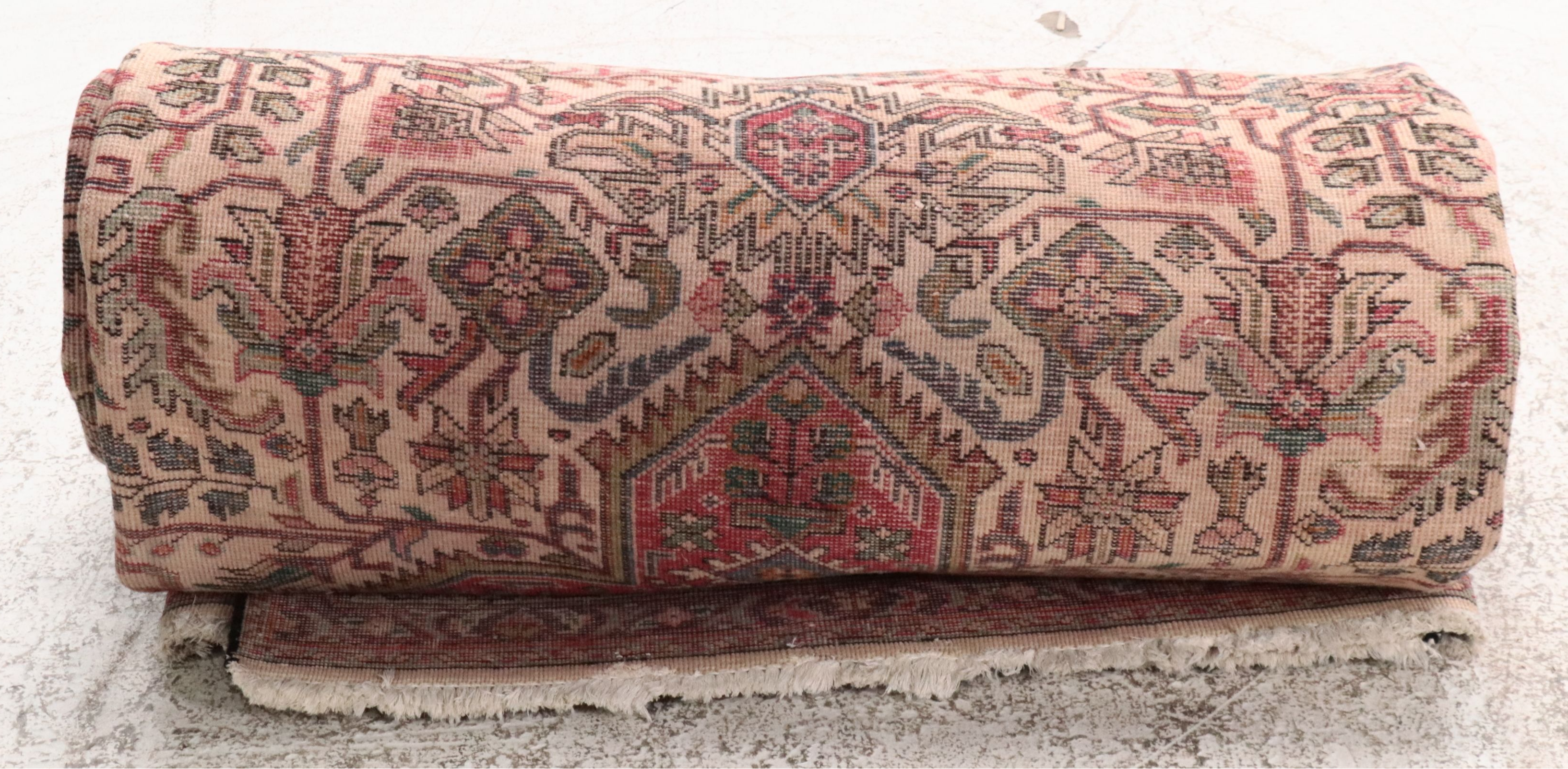 9'8 x 12'9 Hand-Knotted Persian Tabriz Room Sized Rug