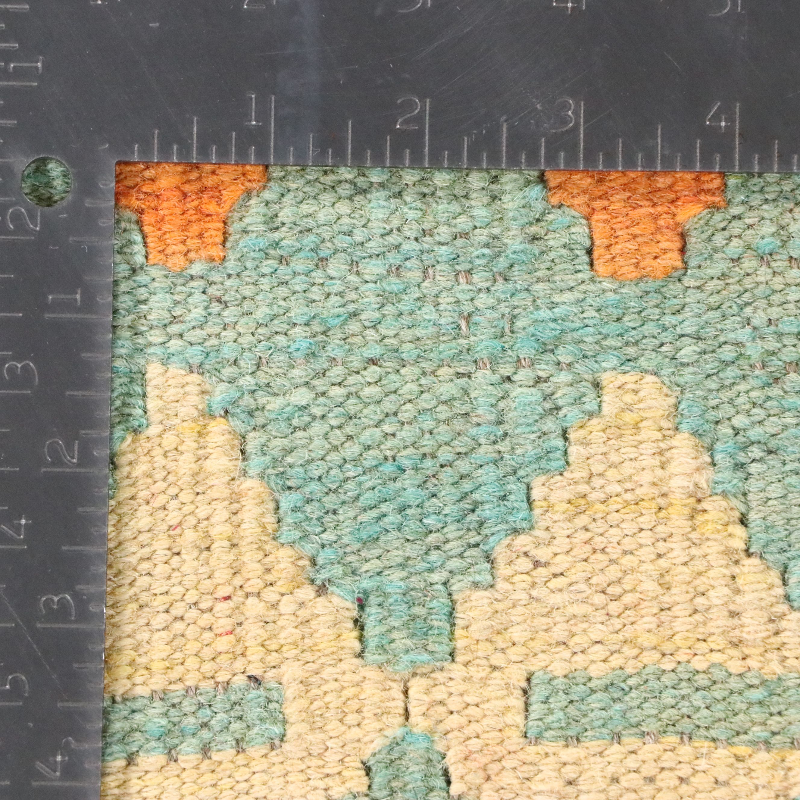 2'10 x 9'8 Handwoven Pakistani Kilim Carpet Runner