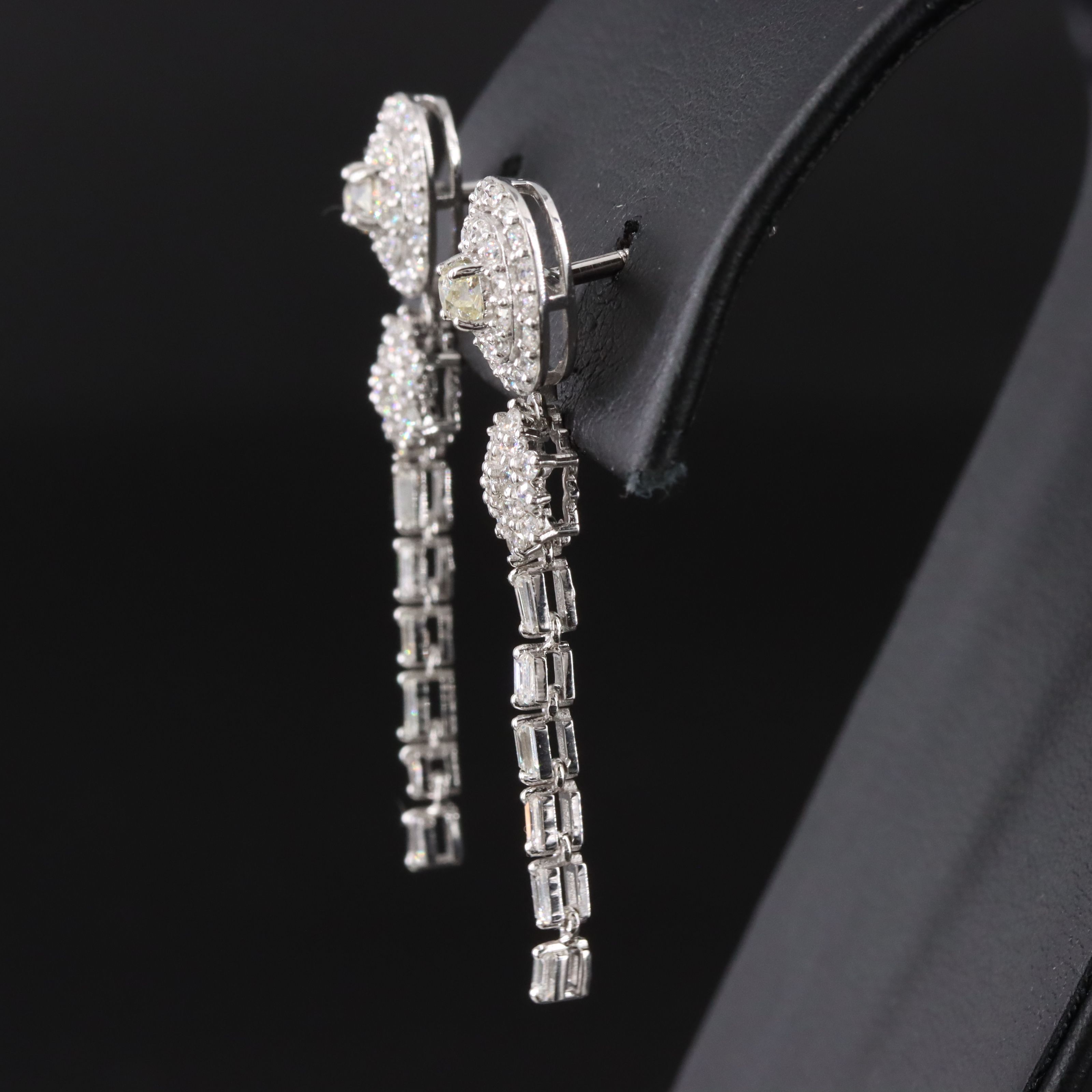 14K 1.86 CTW Diamond Earrings