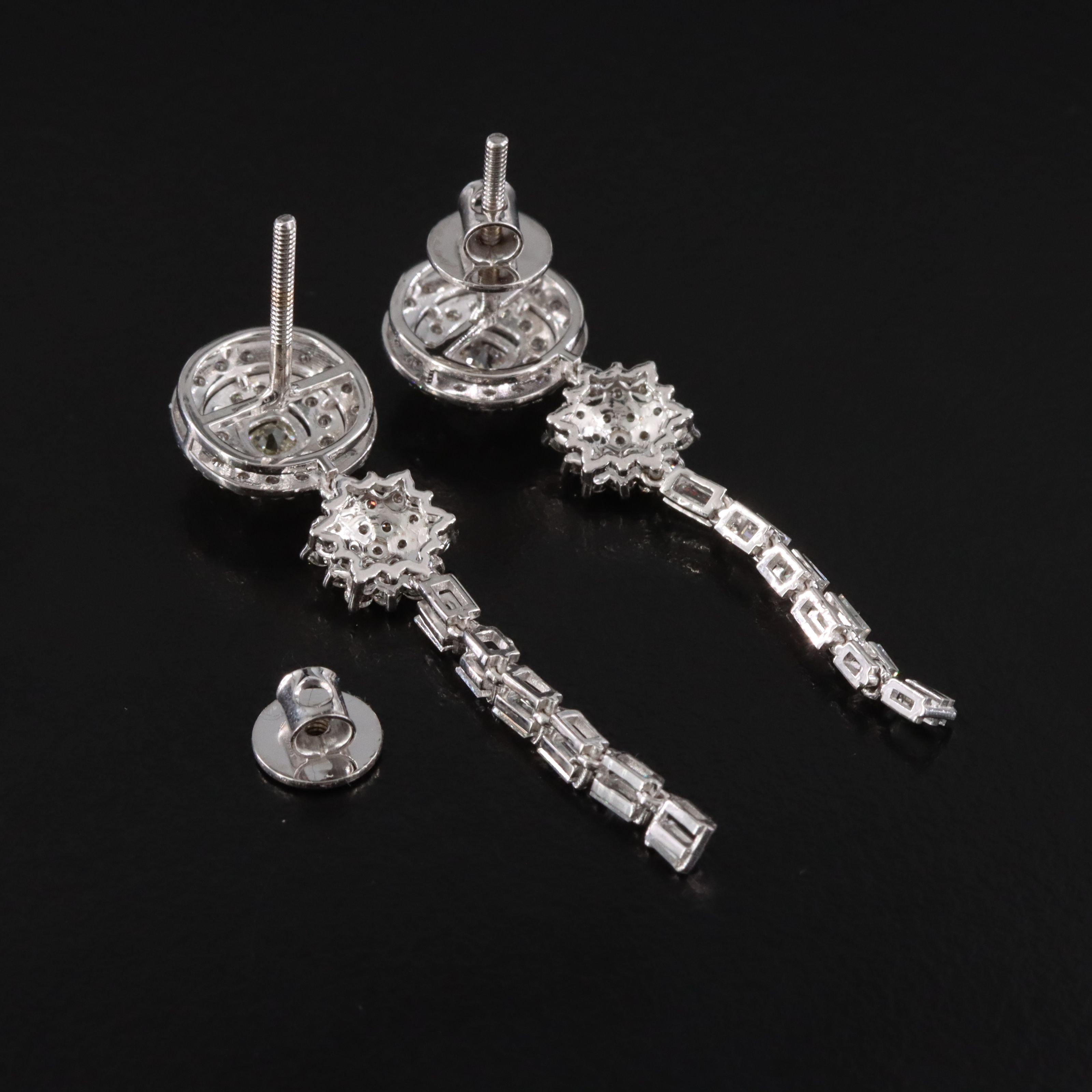 14K 1.86 CTW Diamond Earrings