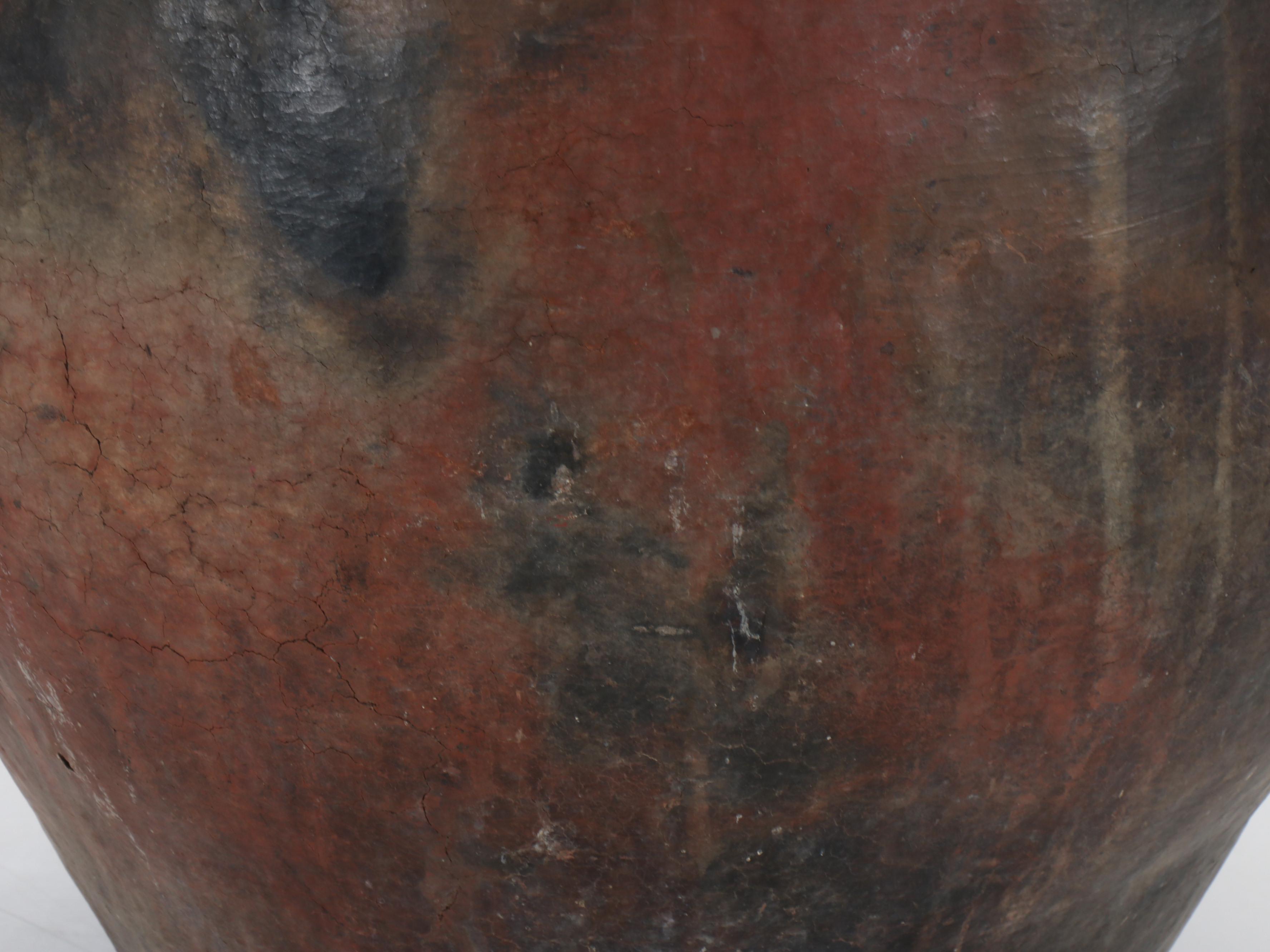 Ceramic Handled Floor Vase