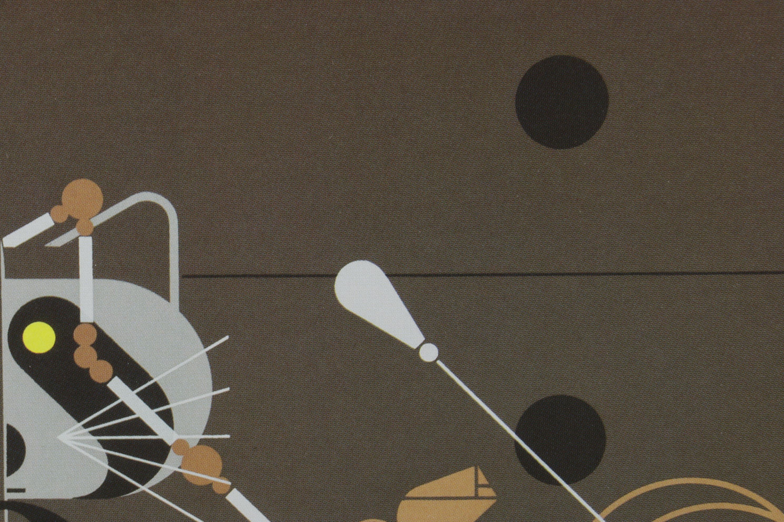 Offset Lithograph After Charley Harper "Racc an' Ruin", 1981