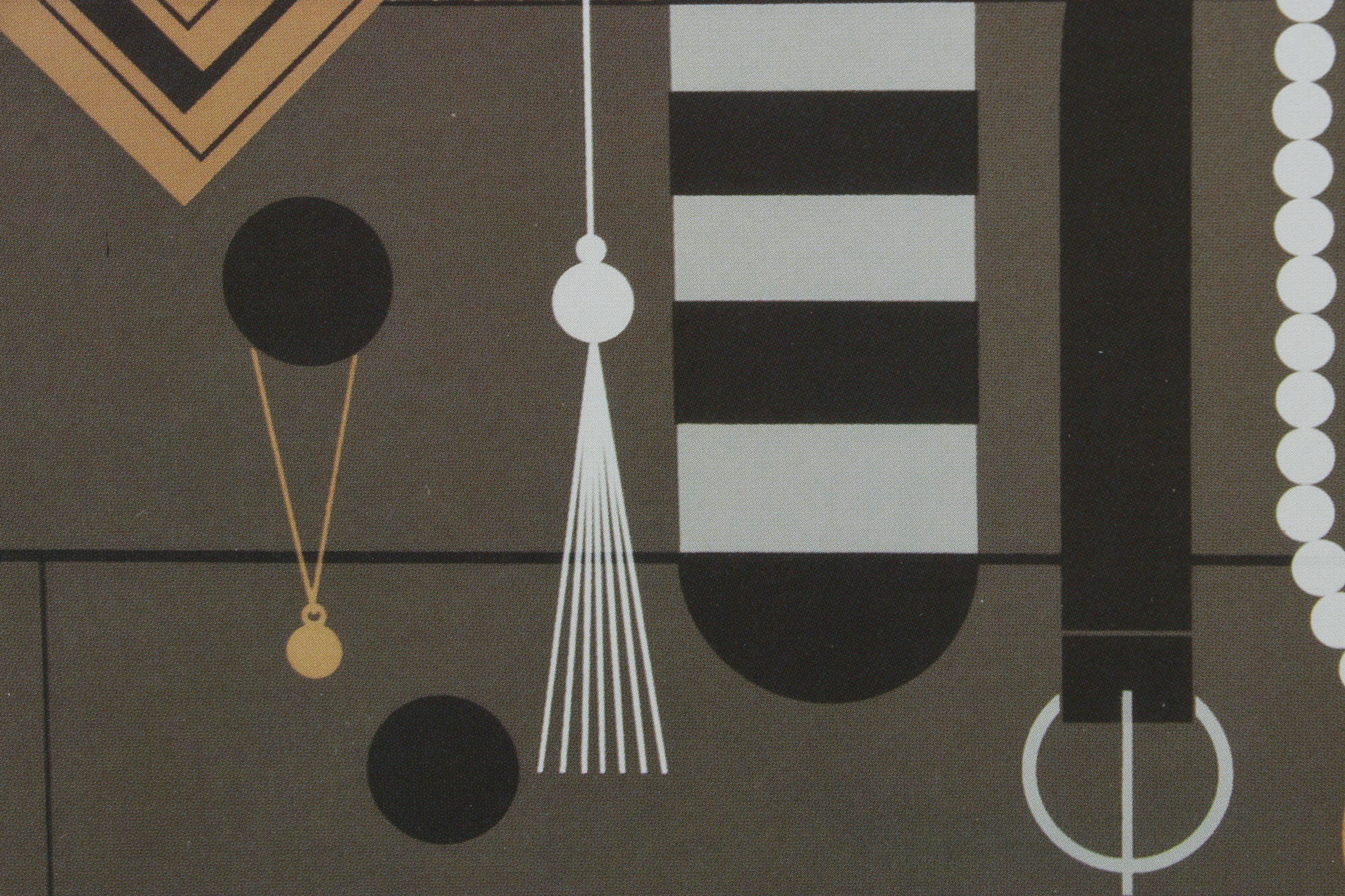 Offset Lithograph After Charley Harper "Racc an' Ruin", 1981