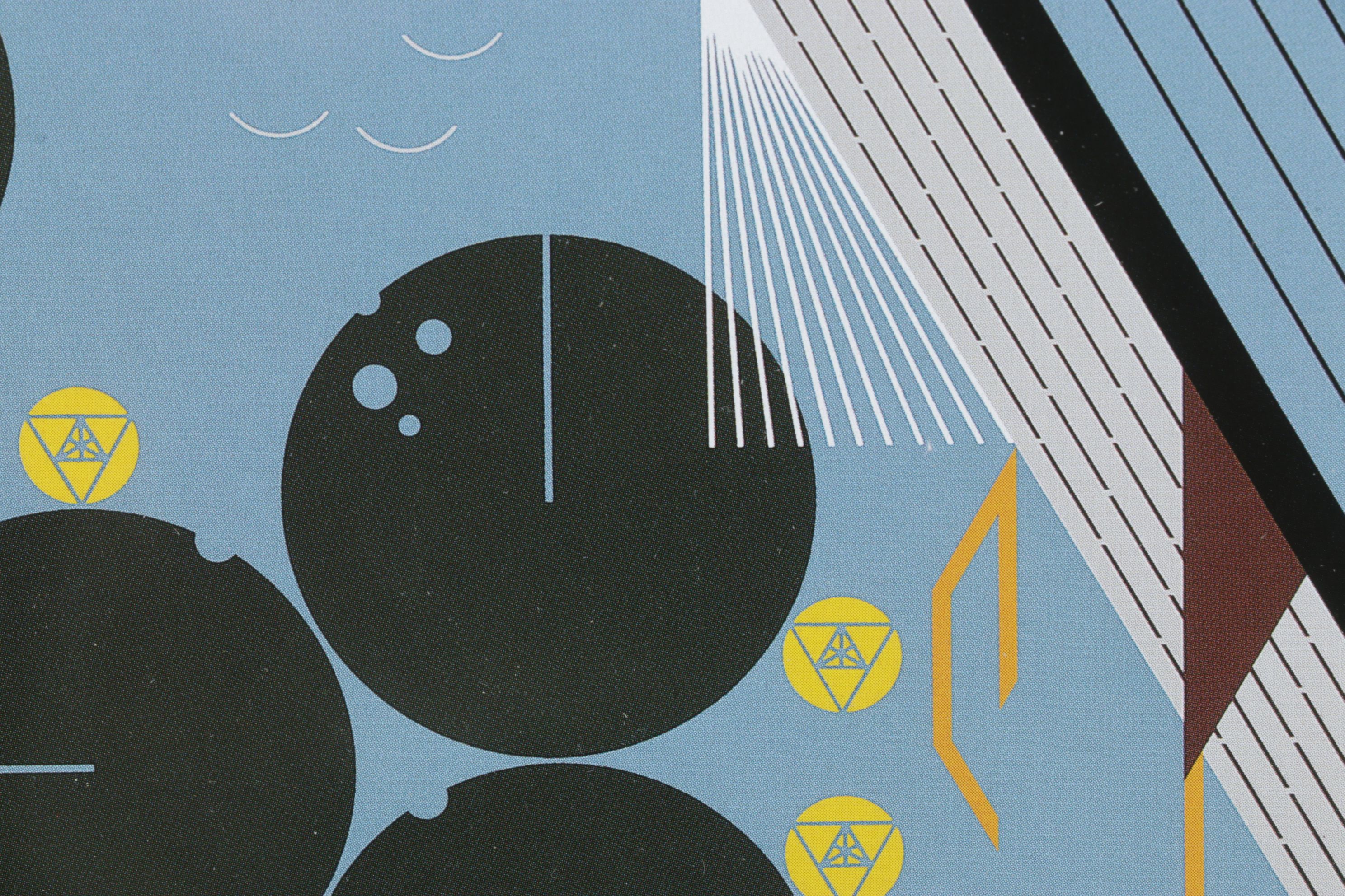 Offset Lithograph After Charley Harper "Herondipity", 1985