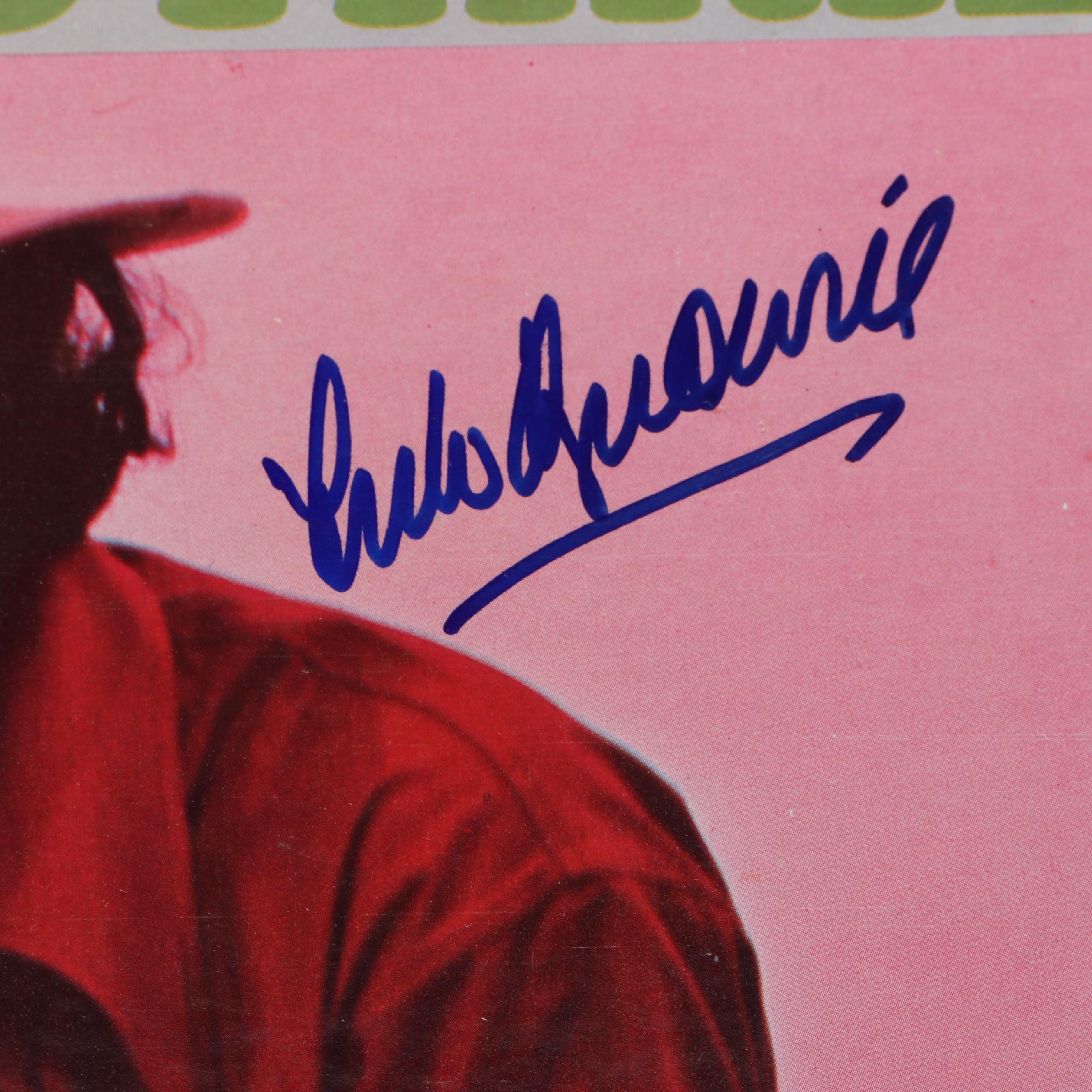Arlo Guthrie Signed "Alice's Restaurant" Sleeve with Other Vinyl Record