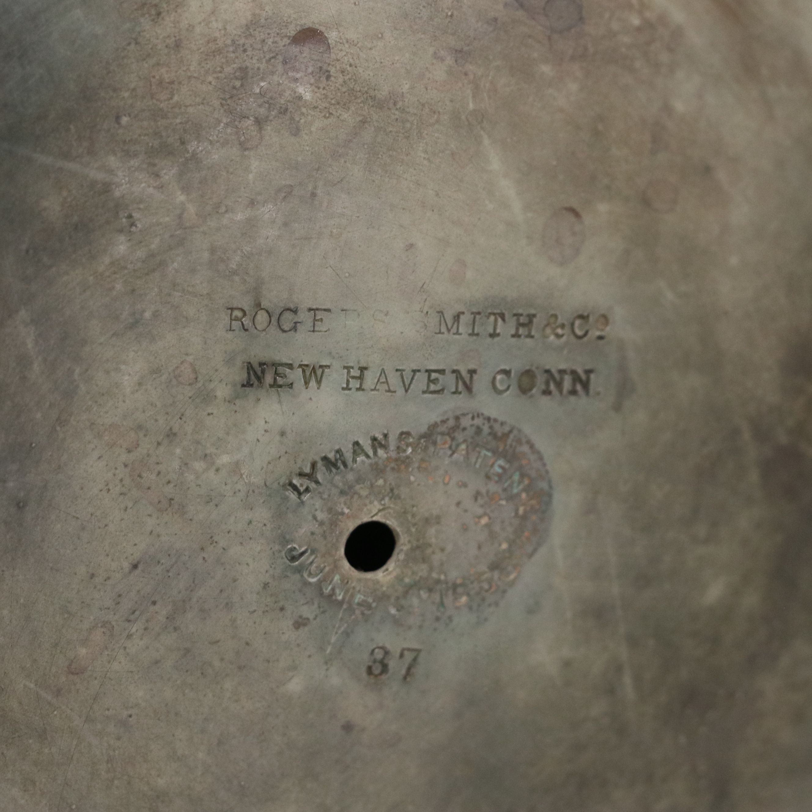 Rogers, Smith & Co. Victorian Silver Plate Pitcher with Handled Bottle Cooler