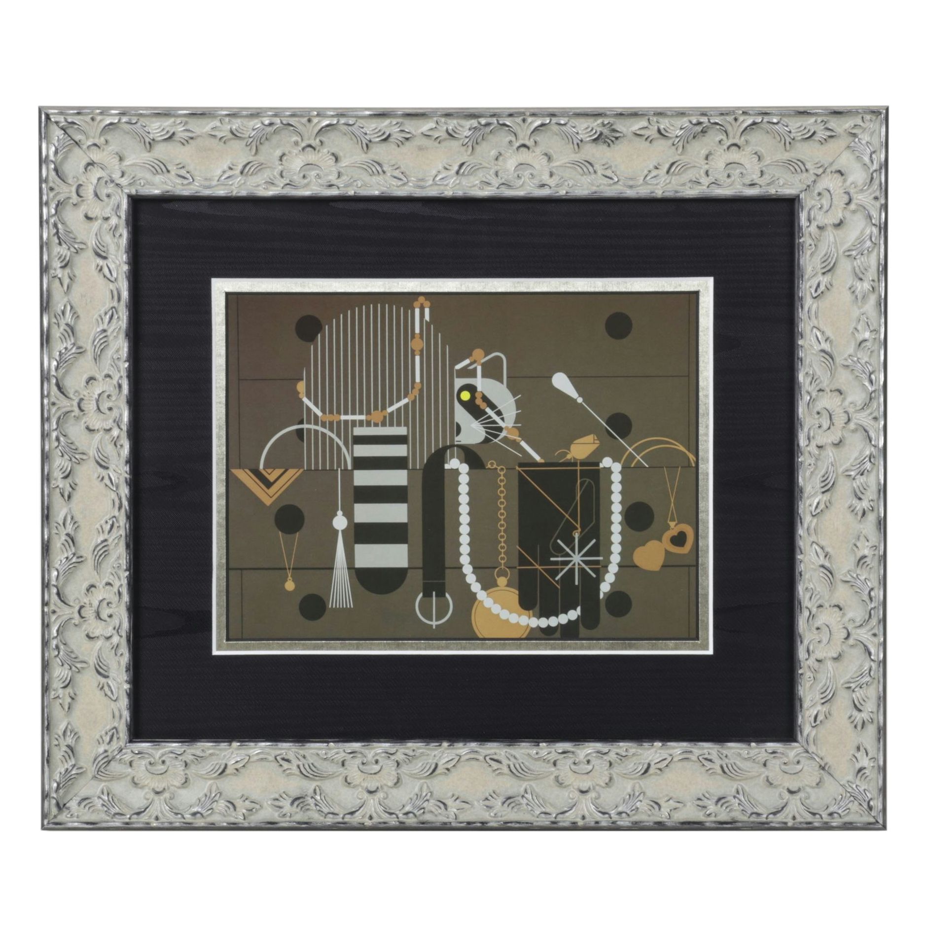 Offset Lithograph After Charley Harper "Racc an' Ruin", 1981