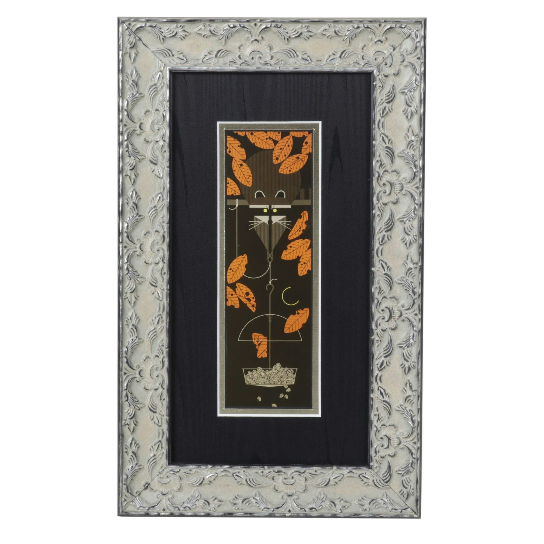 Offset Lithograph After Charley Harper "Raccsnack", 1983