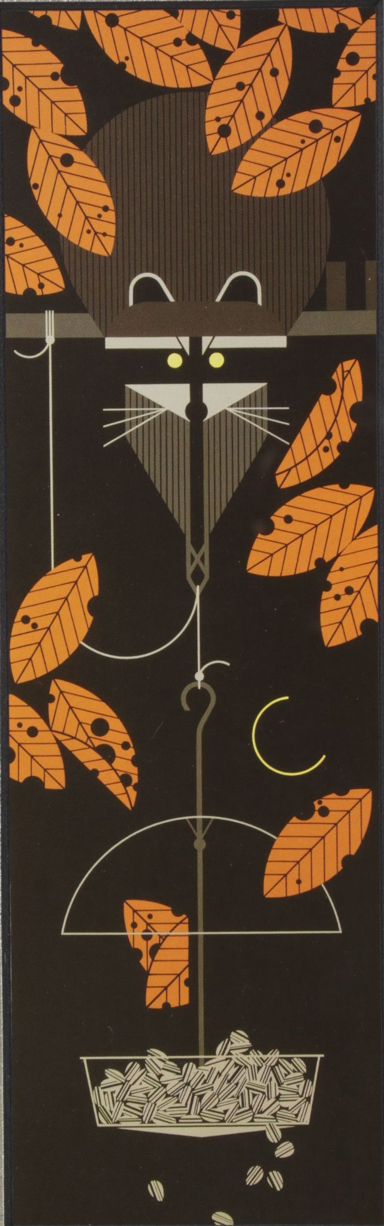 Offset Lithograph After Charley Harper "Raccsnack", 1983