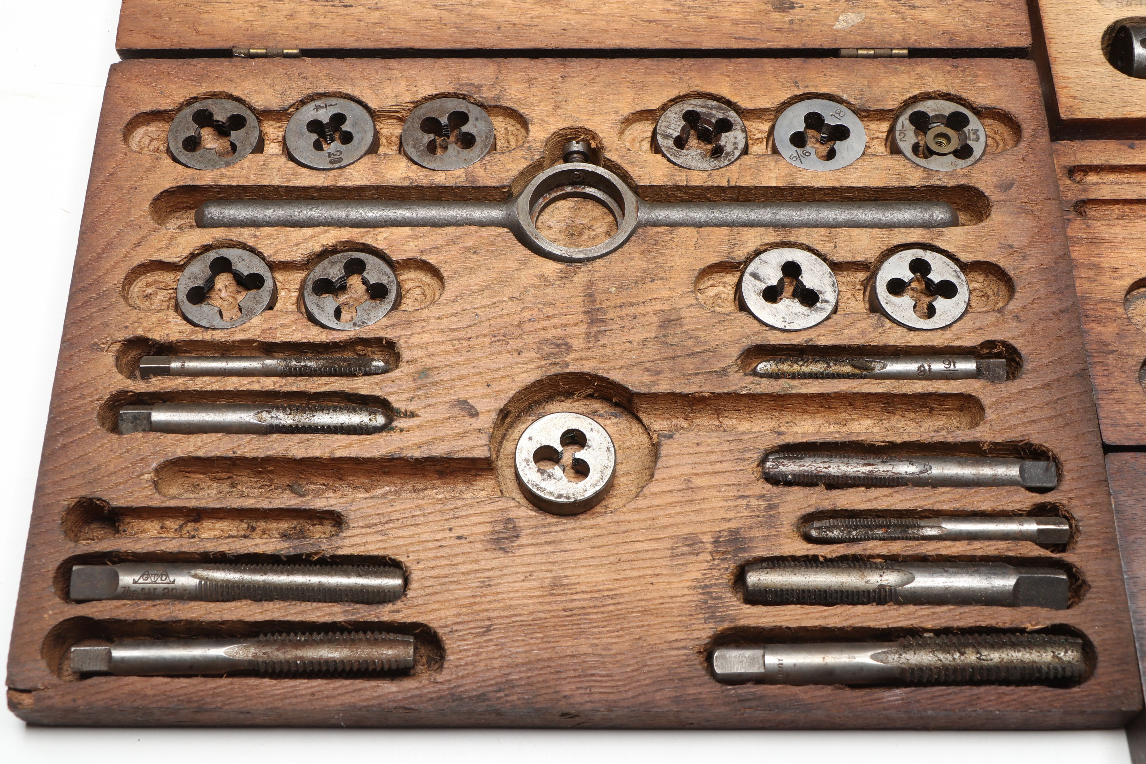 Dayton and Other Drill Bits, and Cases with Eagle and Copper Oil Cans