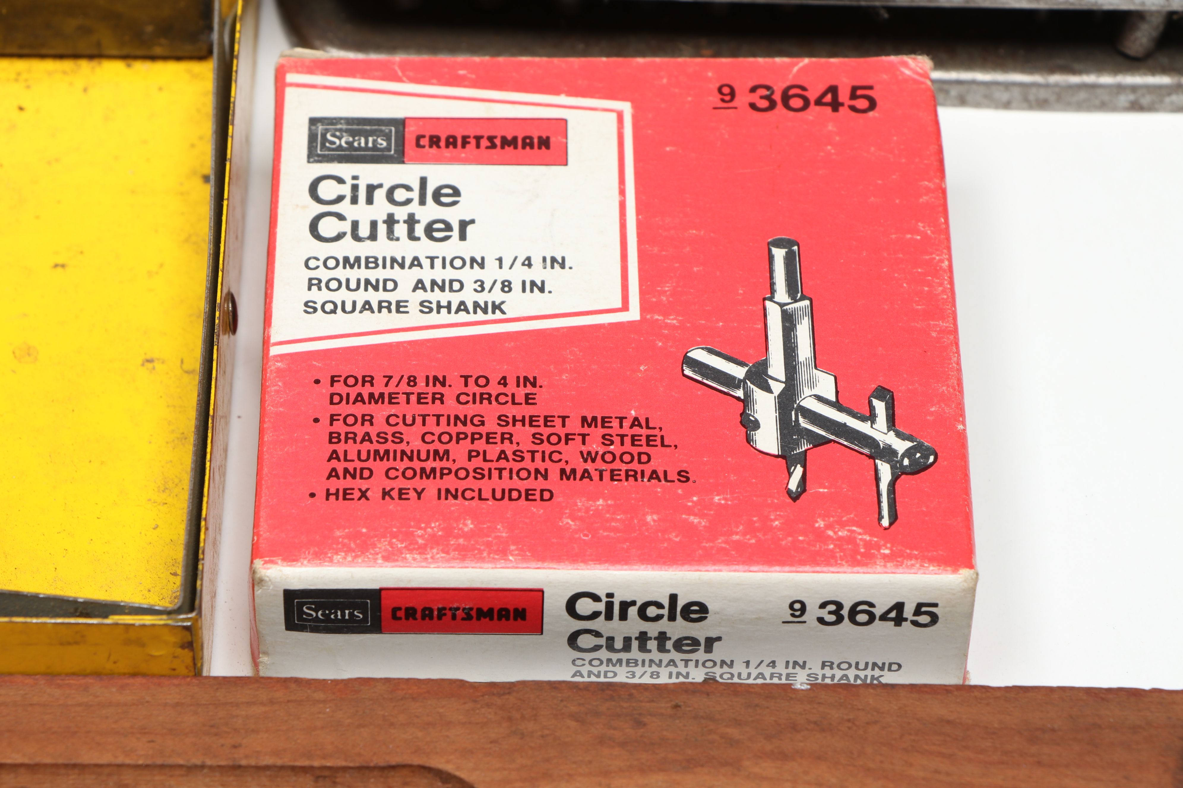 Dayton and Other Drill Bits, and Cases with Eagle and Copper Oil Cans