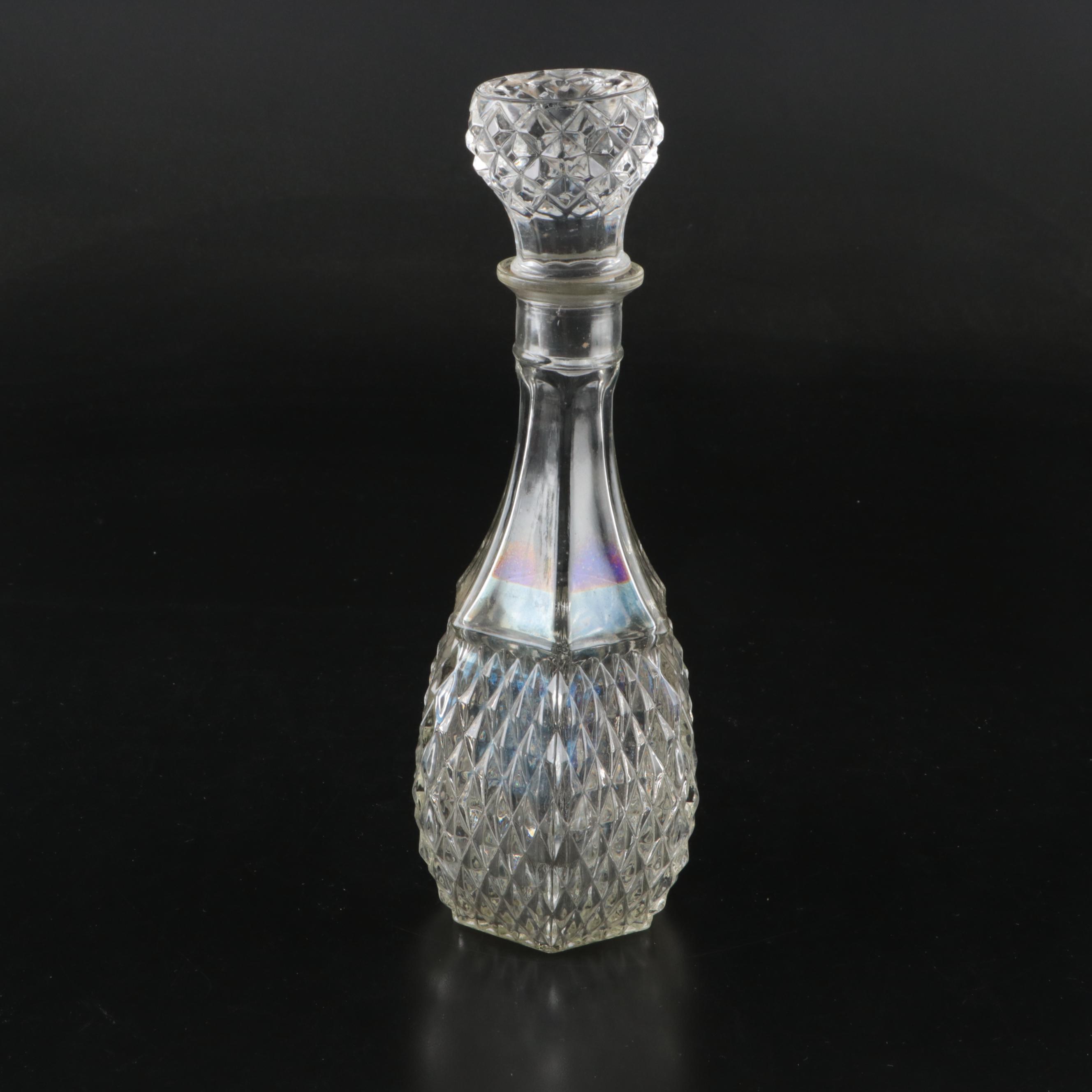 Towle Crystal and Other Glass Stoppered Decanters