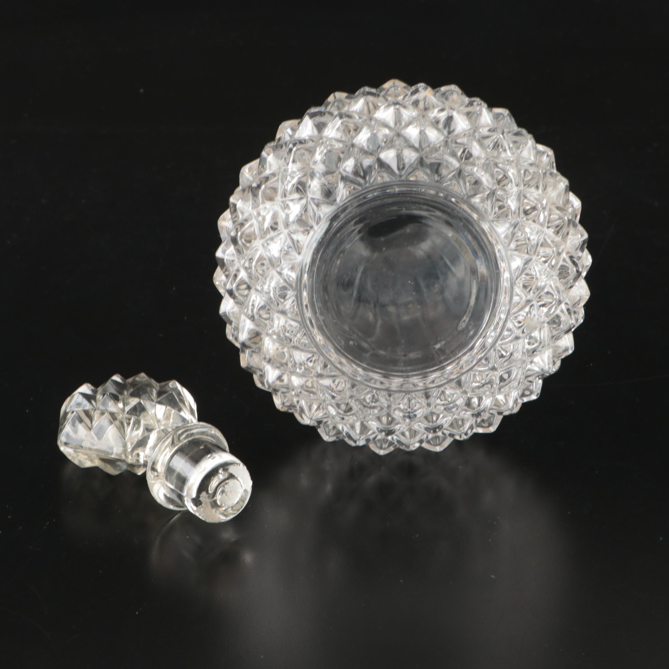 Towle Crystal and Other Glass Stoppered Decanters