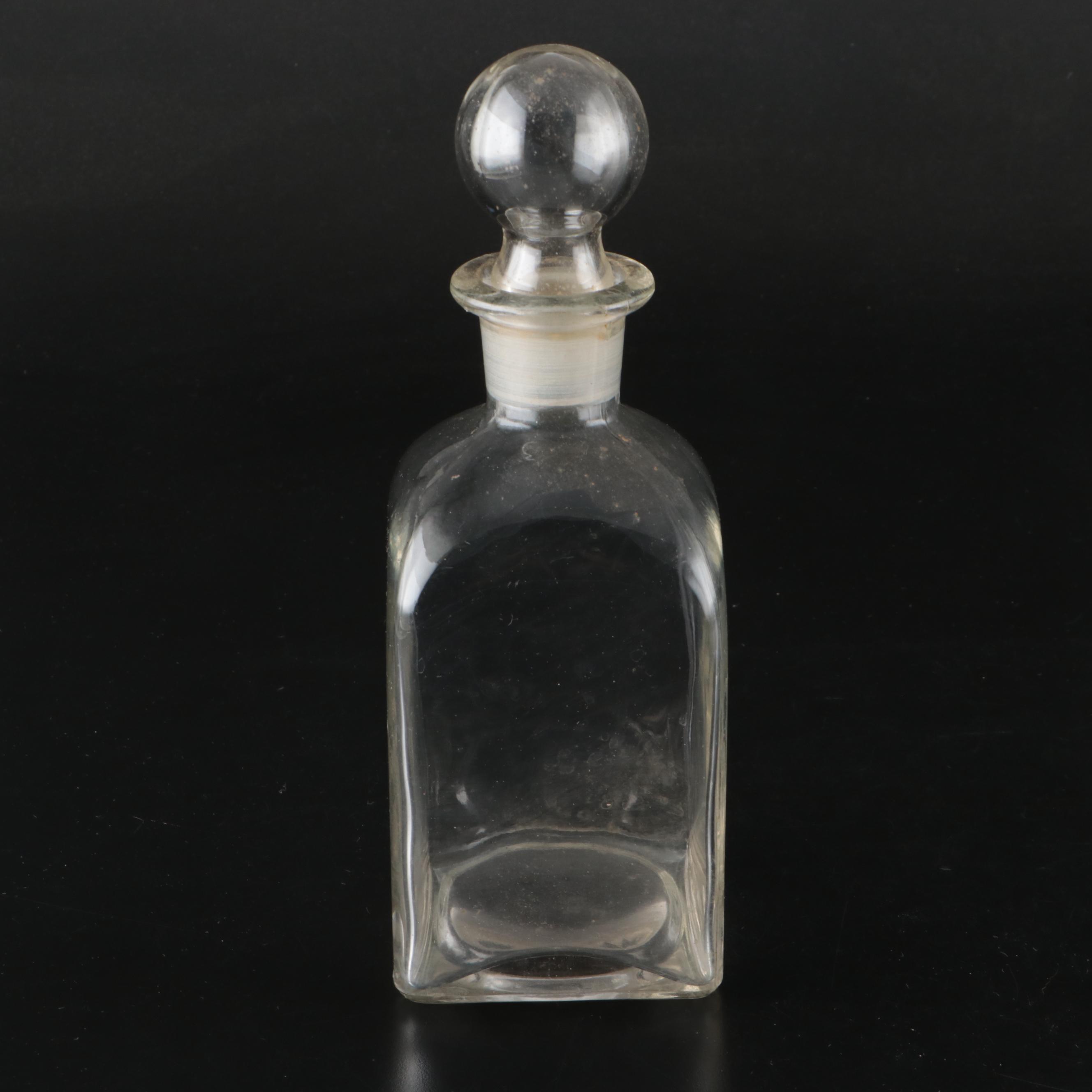 Towle Crystal and Other Glass Stoppered Decanters