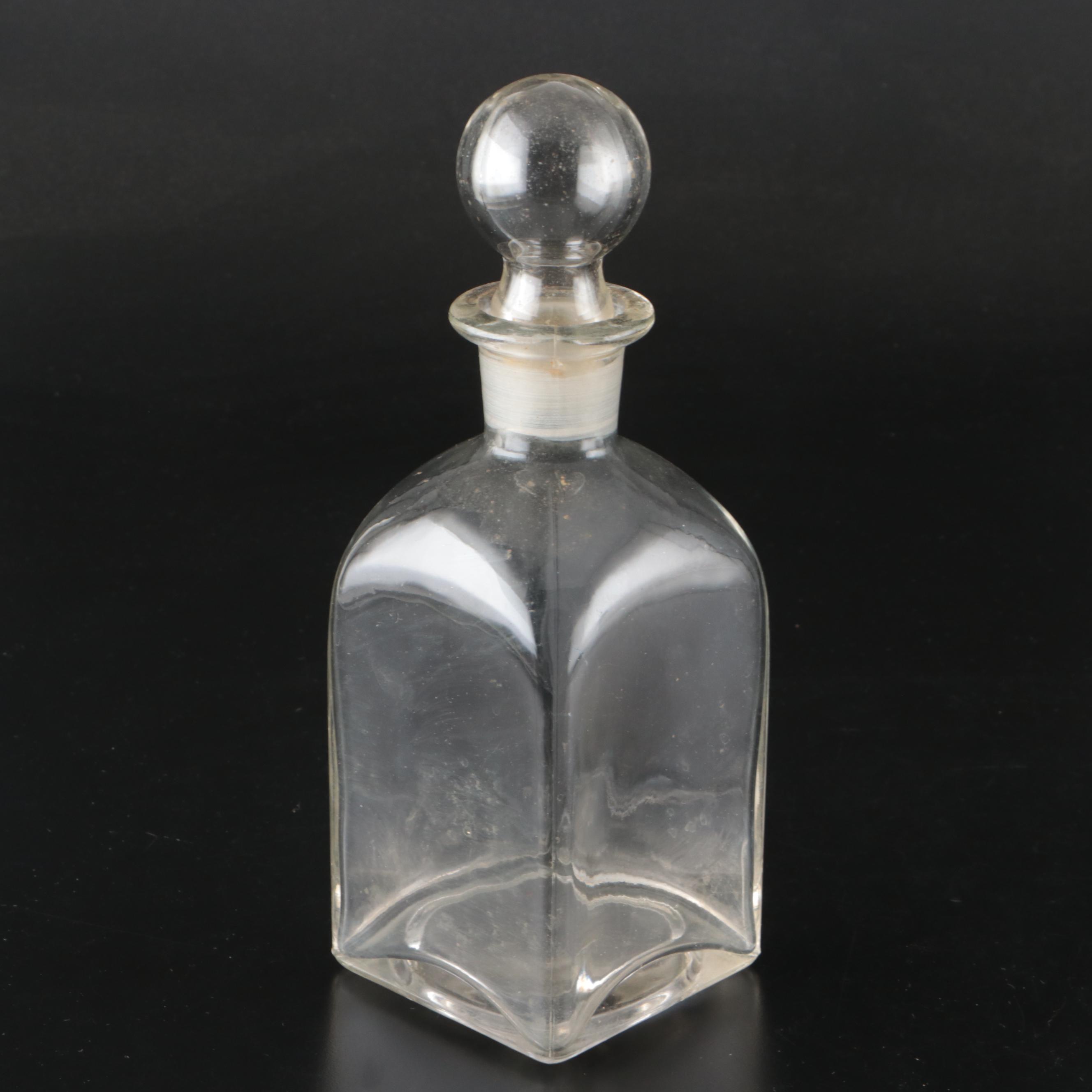 Towle Crystal and Other Glass Stoppered Decanters