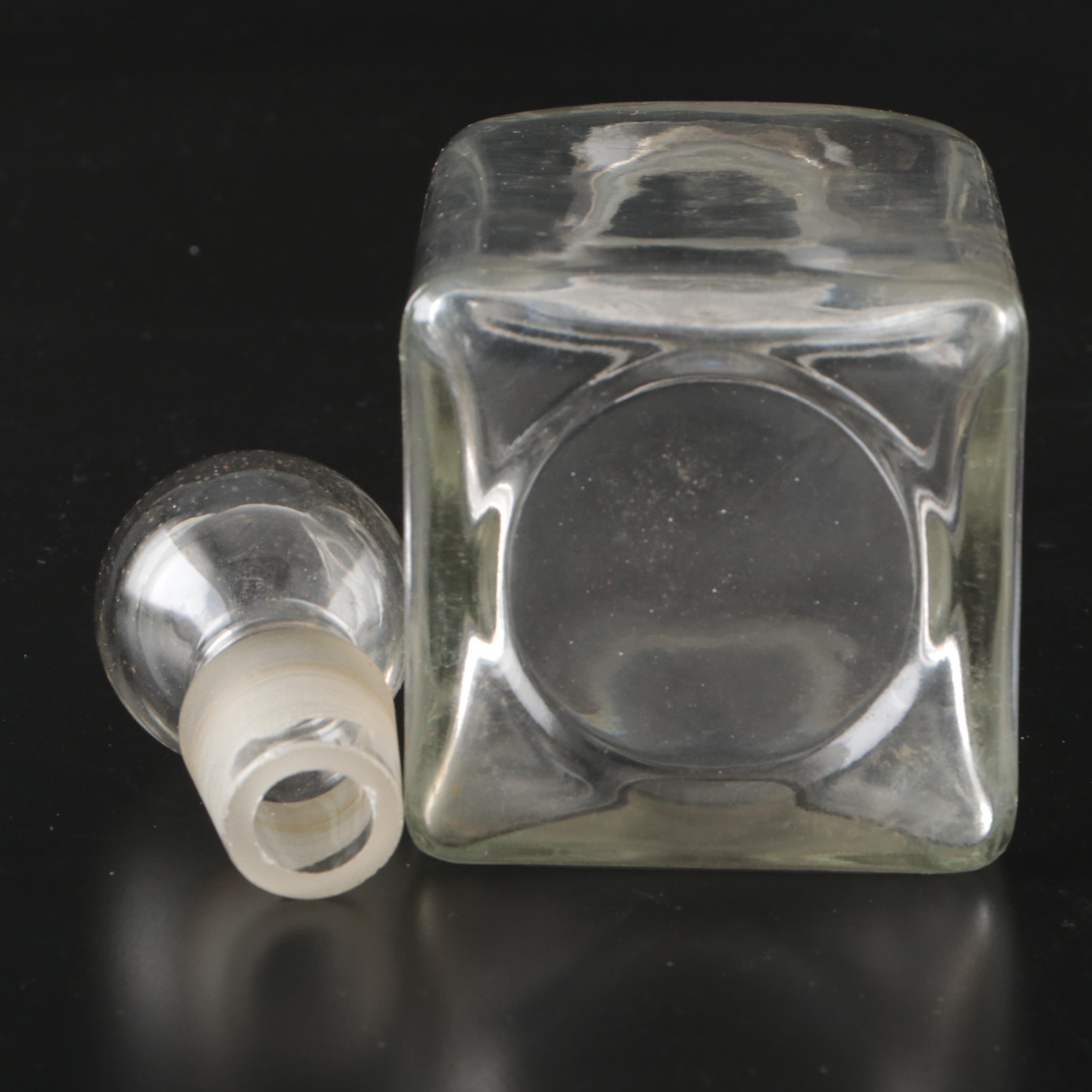 Towle Crystal and Other Glass Stoppered Decanters