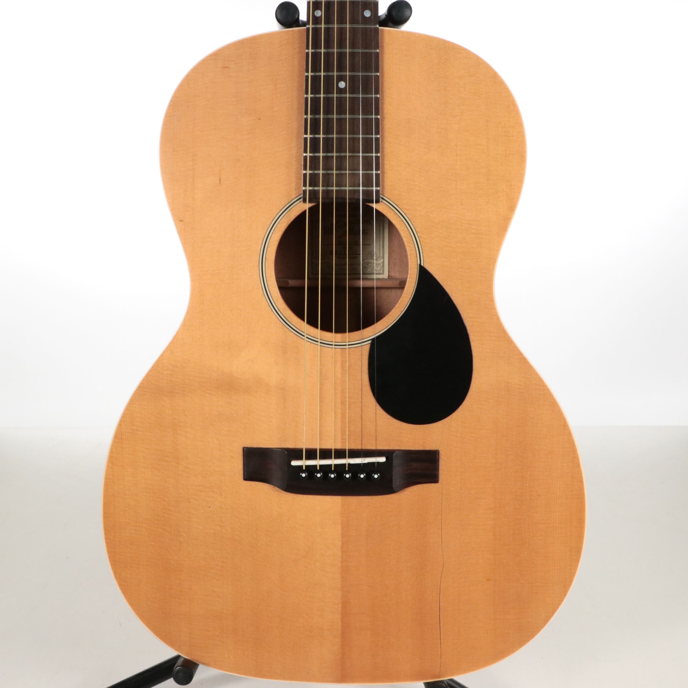 Recording King Spruce Top and Mahogany Acoustic Guitar