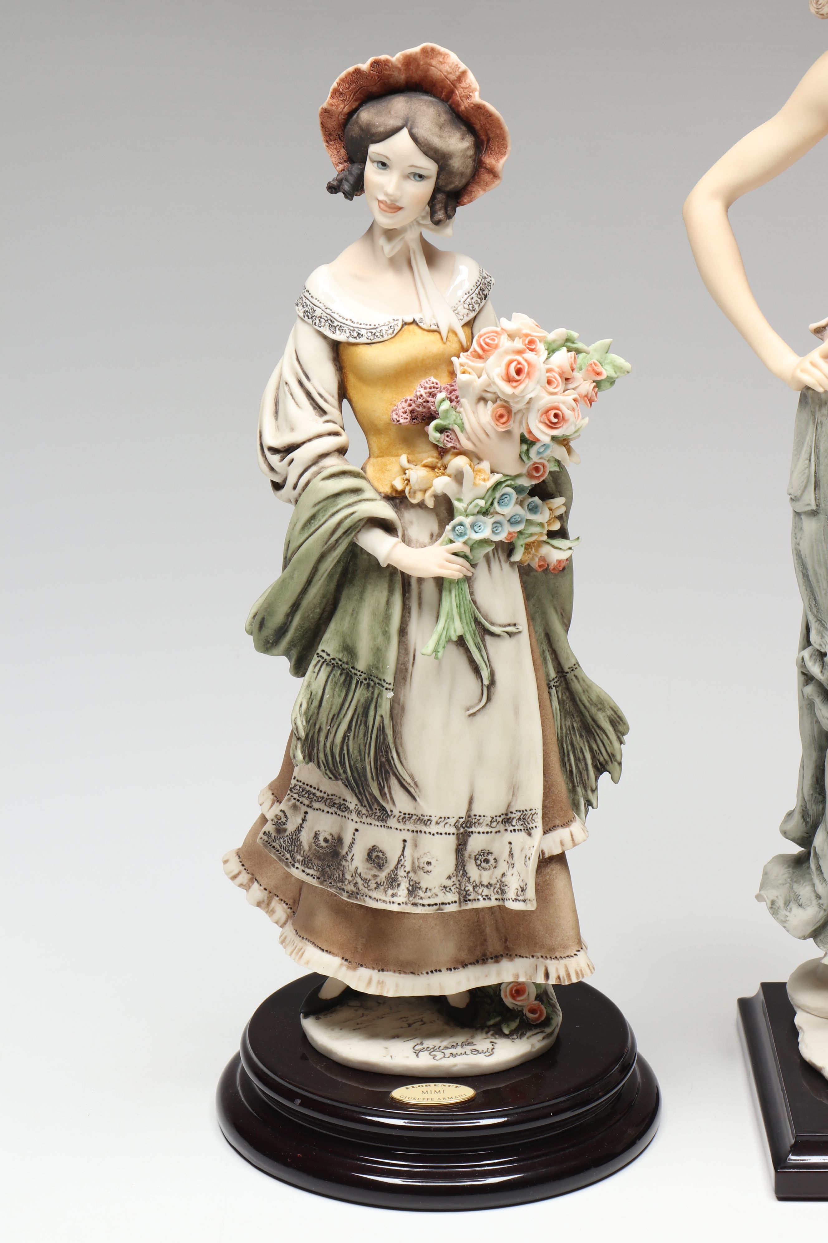 Florence Limited Edition "Mimì" and "Alessandra" Porcelain Figures