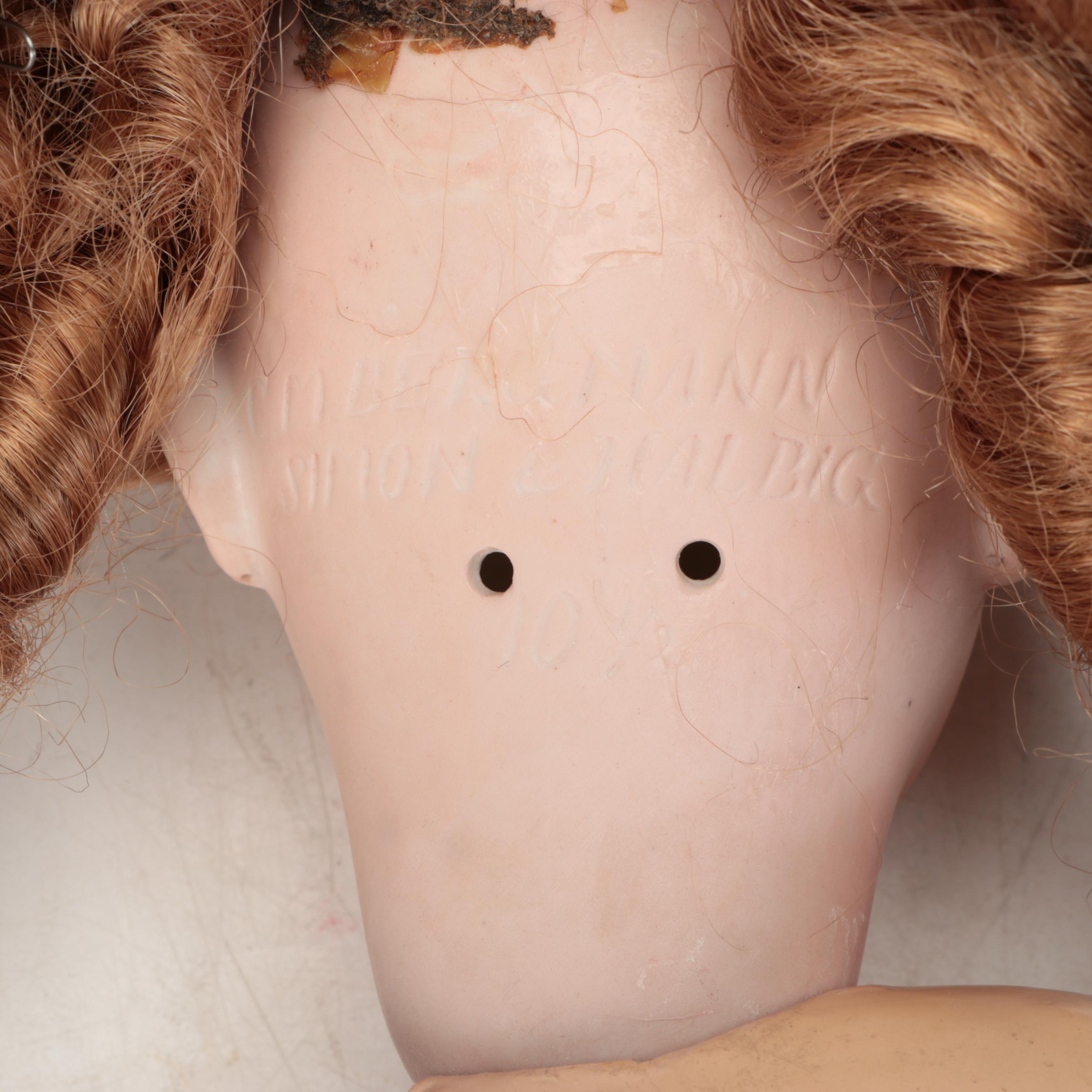 Karl Hartmann and Simon & Halbig Bisque Dolls with Jointed Composition Bodies