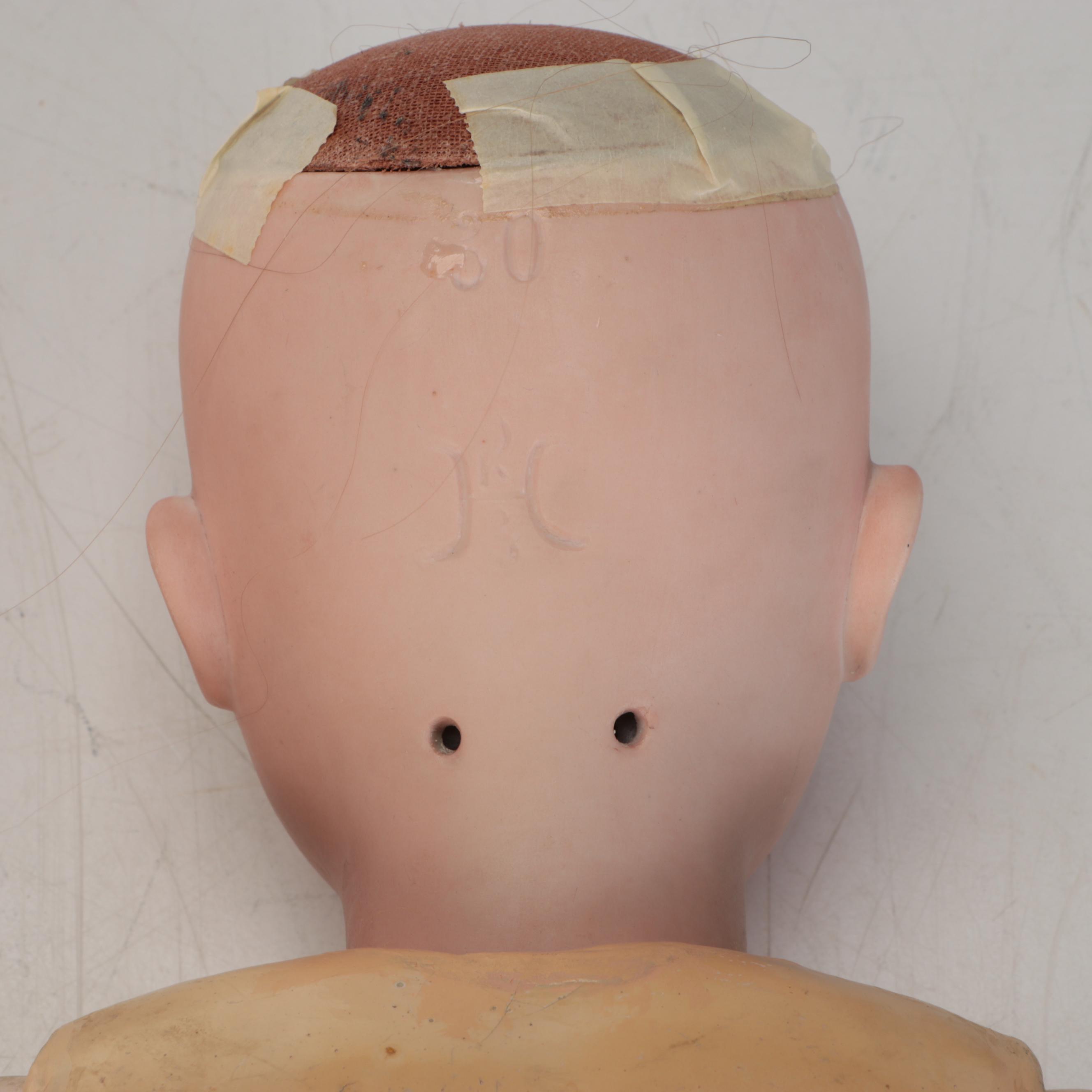 Karl Hartmann and Simon & Halbig Bisque Dolls with Jointed Composition Bodies