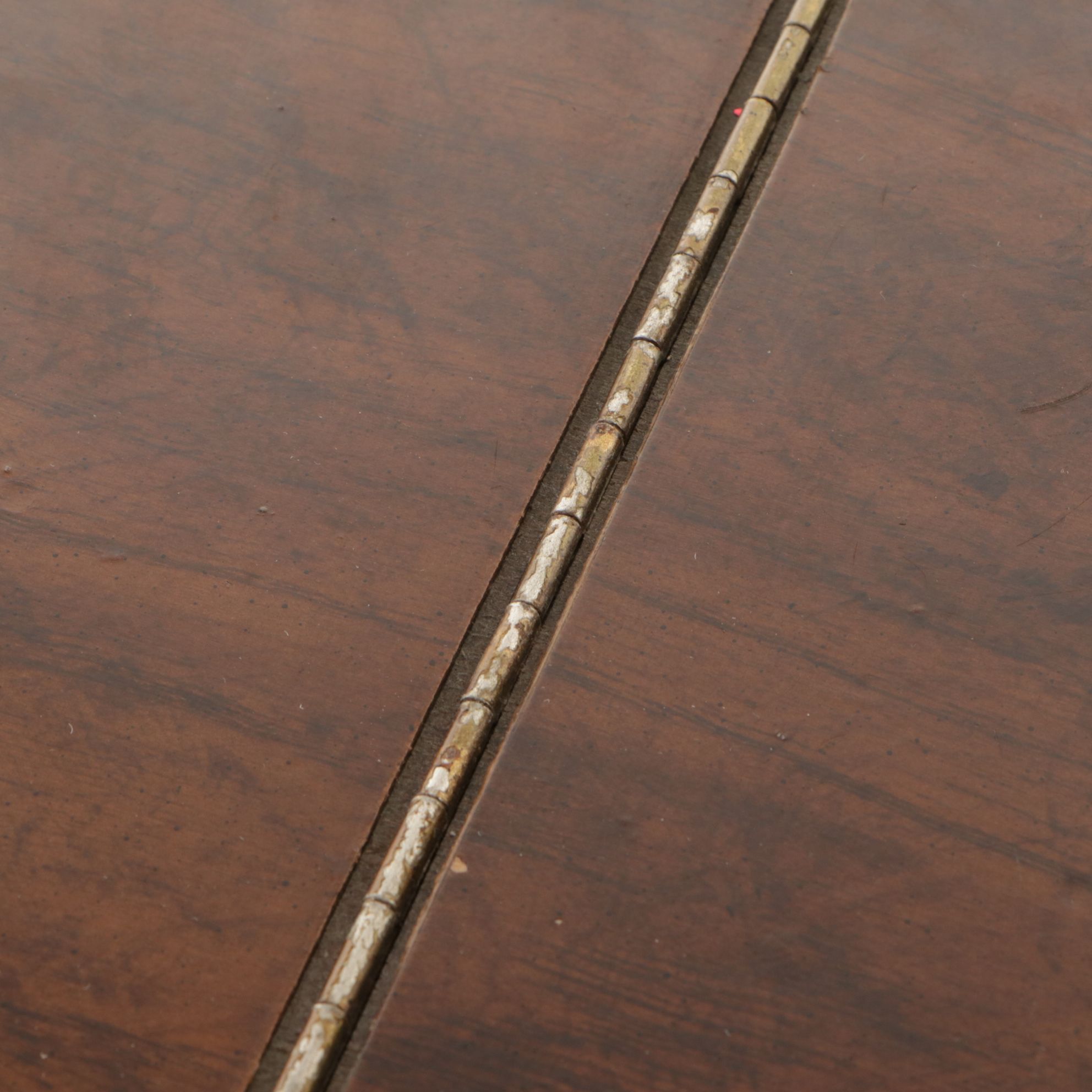 Wood Grain Finished Flip-Top Server, Late 20th Century