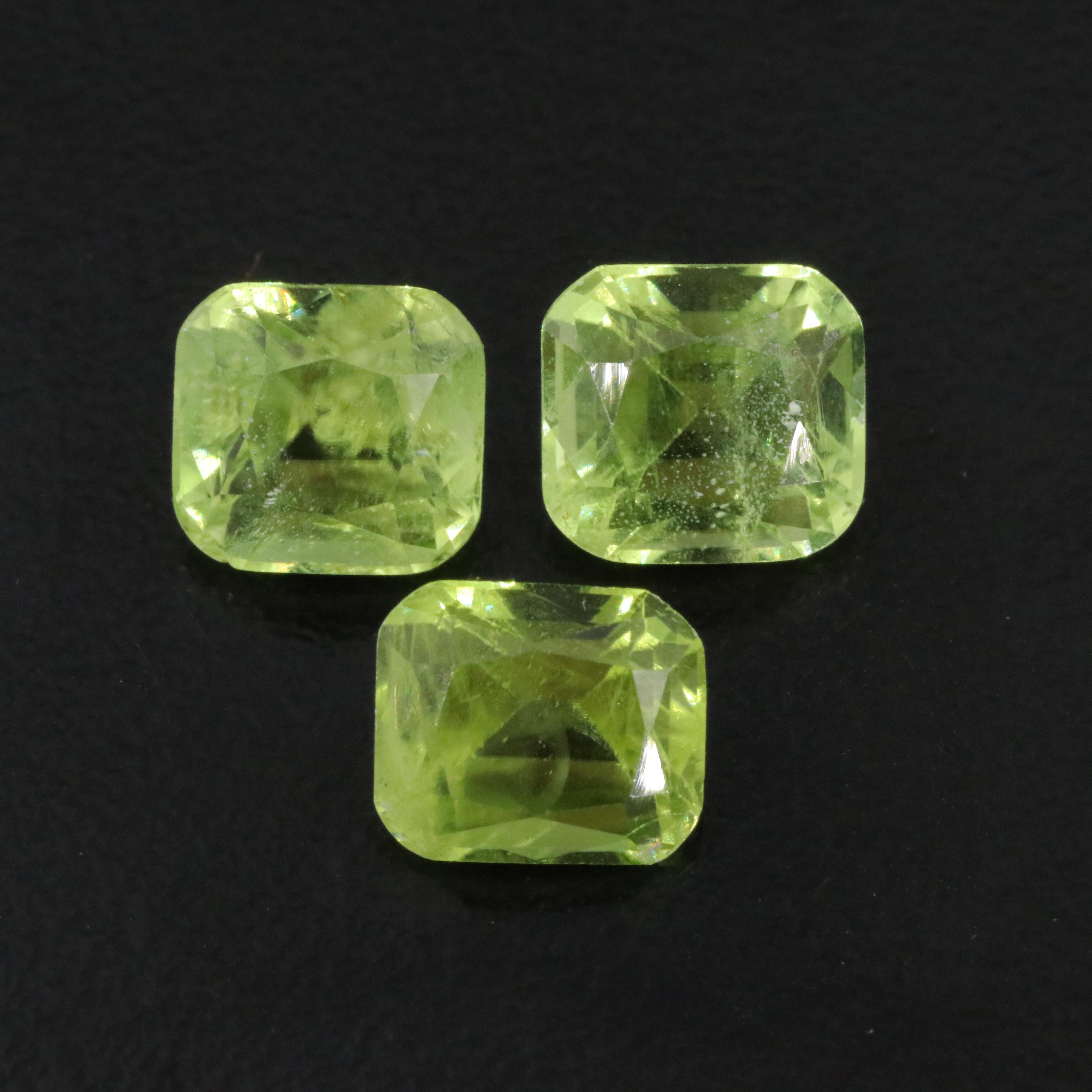 Loose 7.17 CTW Peridot Lot